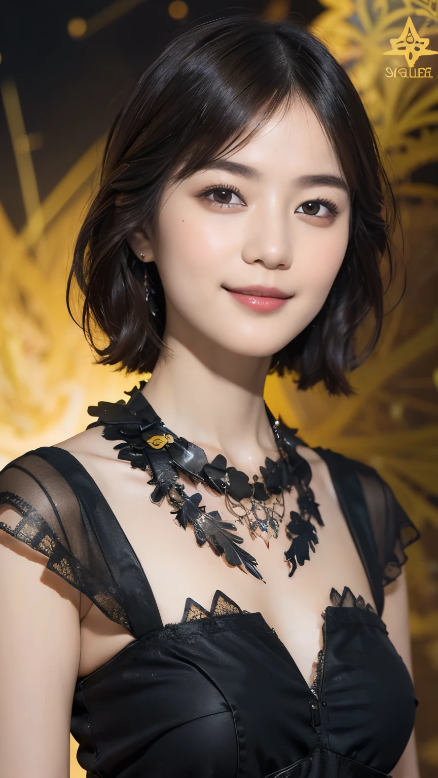 172
Shorthair, a 20 yo woman, gentle smile, abstract, (entangle:1.2), (background is fractal design:1.46)