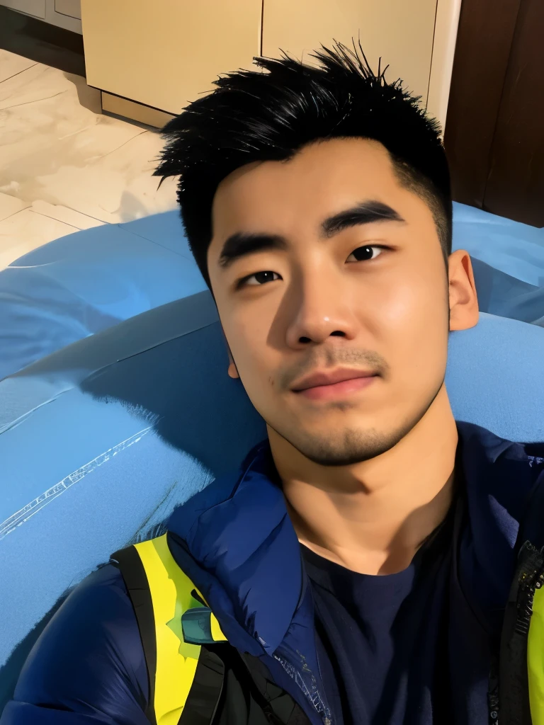 (masterpiece, best quality:1.2), one handsome Chinese guy, charming, Asian guy, solo