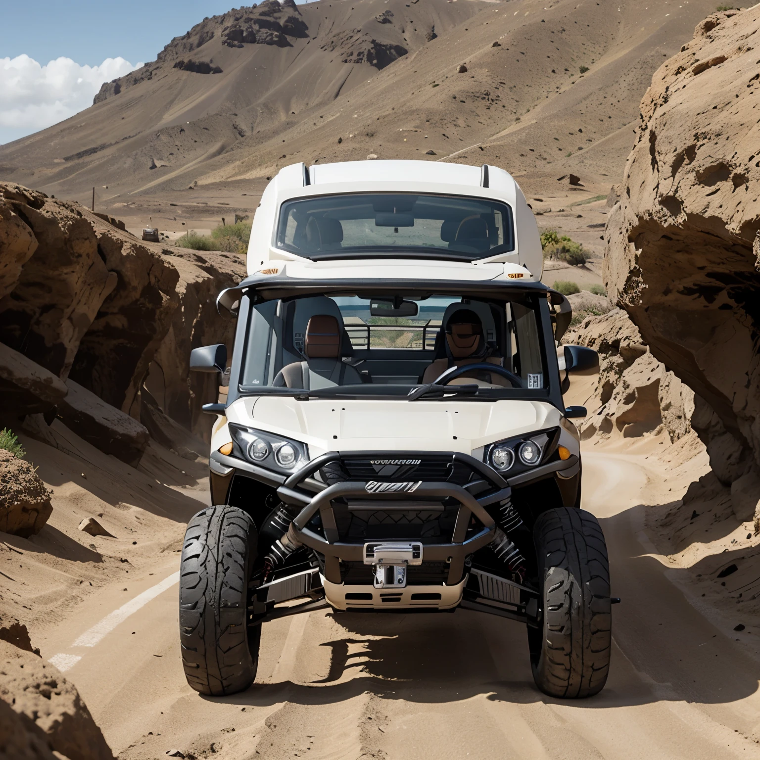 Buggy vitesse Fuerteventura sable