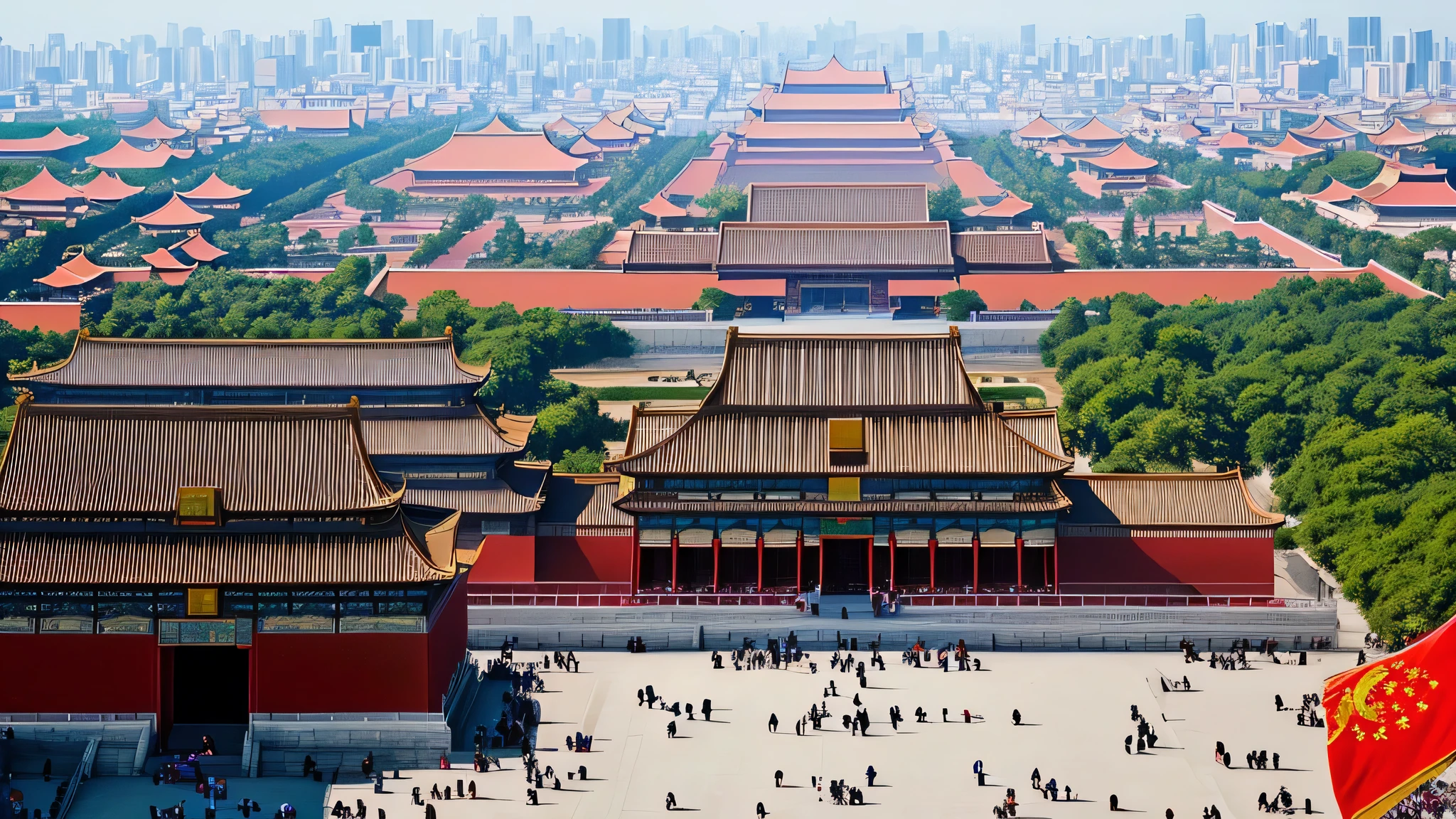 Emperors and courtiers of the Forbidden City