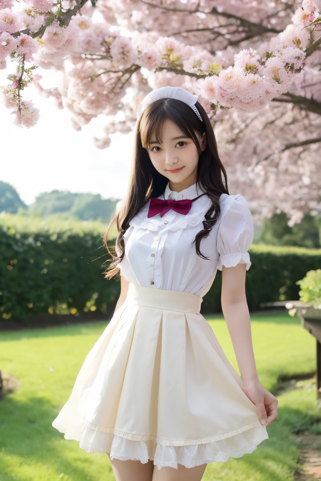 Fluttery skirt, fluttering skirt, , girl, maid, princess, lolita