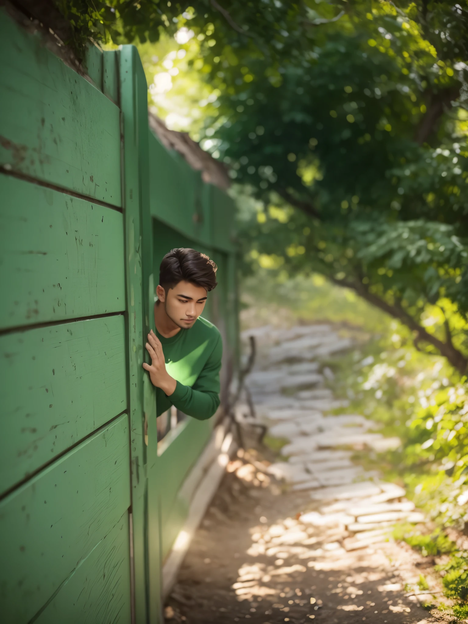 Green colour sweatshirt