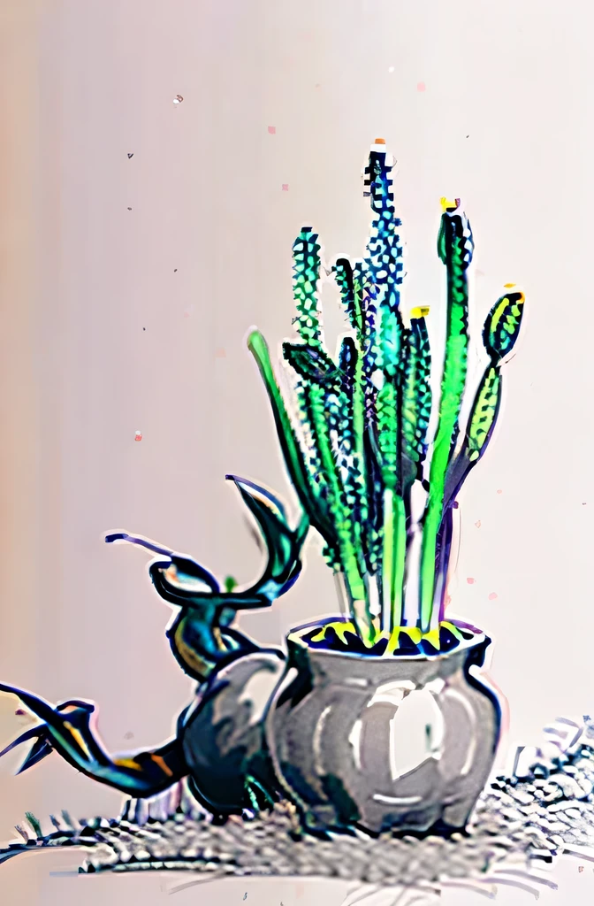 Convert image to ink style illustration，high detail