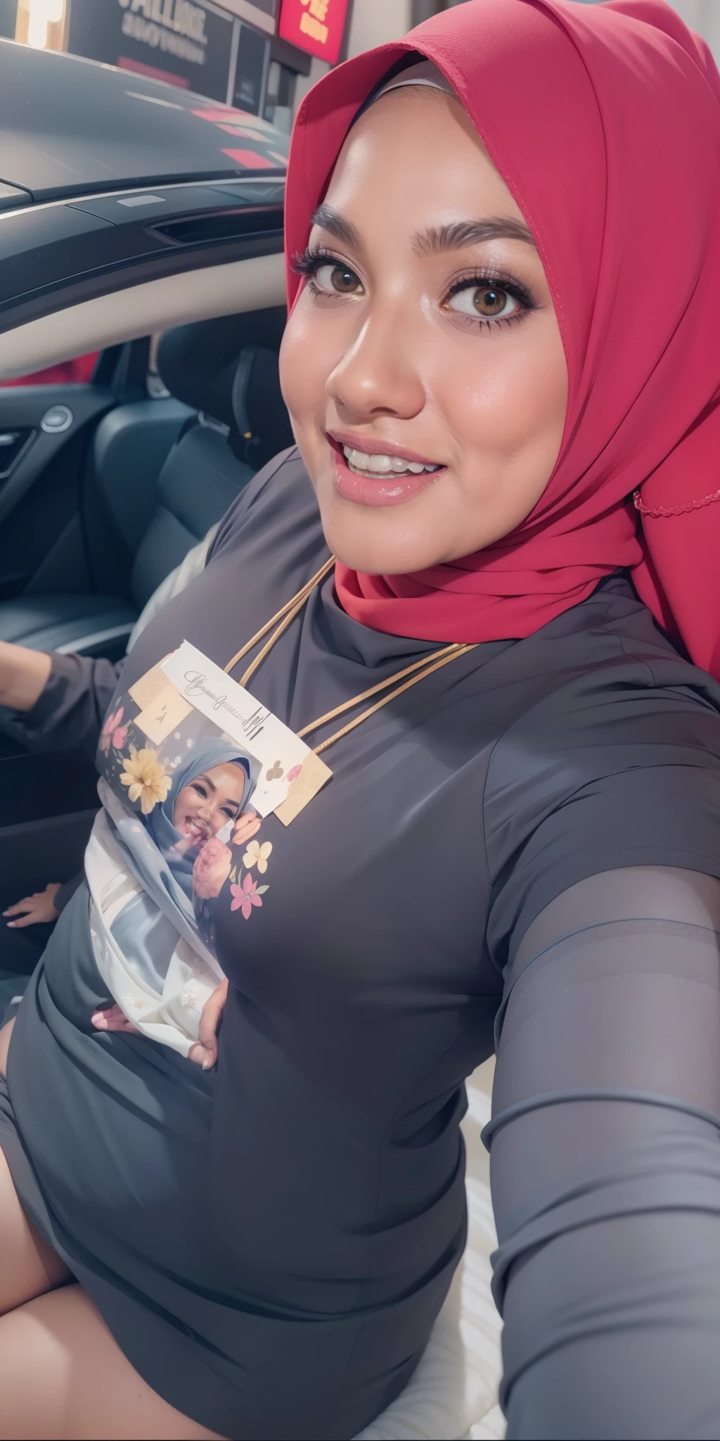 ((HIJAB)), ((YELLOW LINGERIE)), ((SHORT HIJAB)), Portrait photo of a matured chubby malay girl, curvy, (laughing:1.2), hijab,malaysian, posing, look at a camera, nerd, wear white shirt and short pleated skirt, full body, room background, big breast,nighttime, backlit, epic realistic, hyper detailed, detailed skin texture, mole below eye, natural skin texture, mole in body, insane details, intricate details, accent lighting, soft volumetric light, bokeh, (dramatic light:1.2), (neutral colors:1.3), cross process, living room background, ((detailed realistic face and eyes)), good lighting, 8K resolution, Legs Wide Open, spread Legs, lying on bed, Liquid from the Crotch, Blushing, fat,