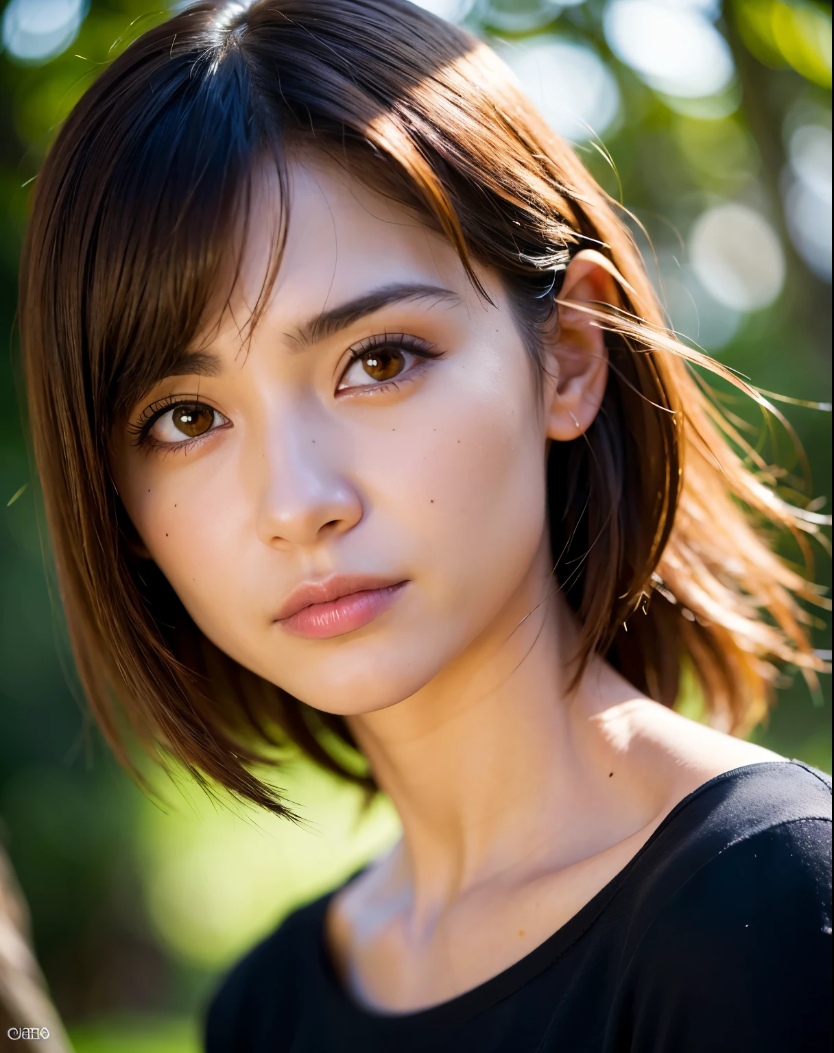 Mejor calidad, enfoque facial, luz tenue, ultra high resolution, (fotorrealista:1.4), foto cruda,
1 chica japonesa, solo, lindo, (alumno, luces en los ojos), cara hermosa detallada, (),(High resolution detail of human skin texture.),
(pelo largo),
Interior,
Vestido camisero damasco,
(retrato)