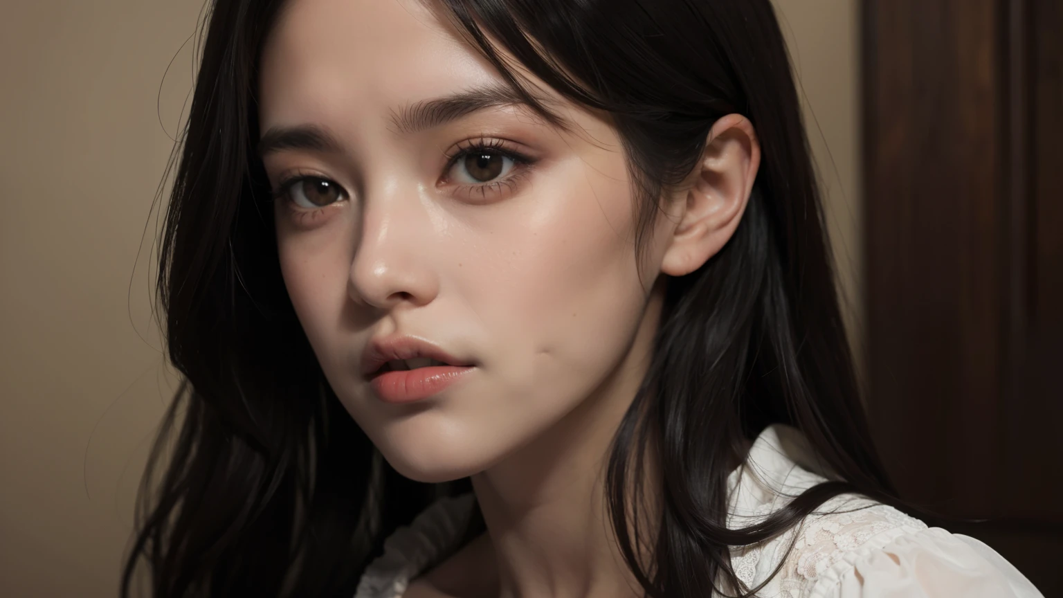 highest quality, masterpiece, (realistic:1.4), 1 girl, blouse