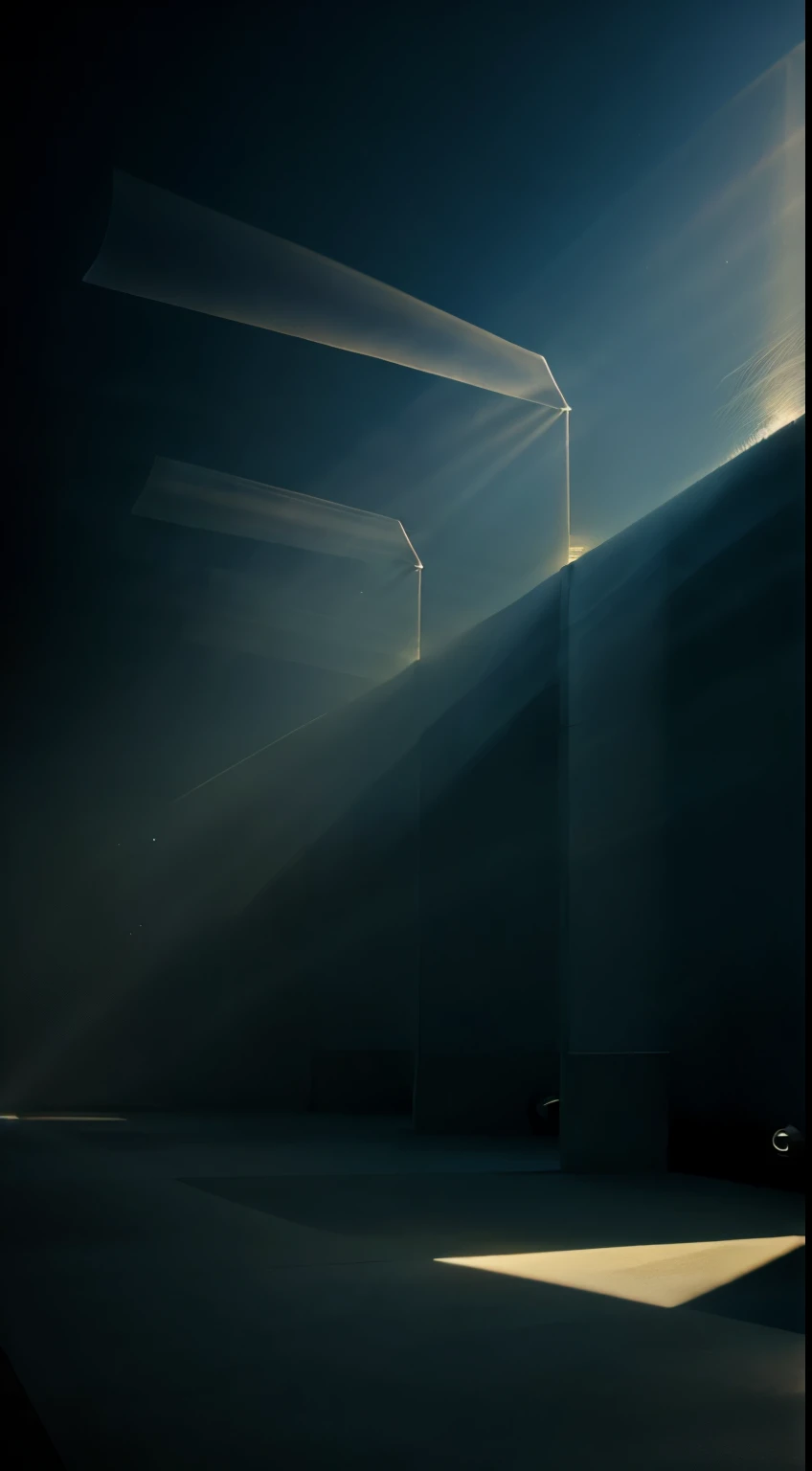 Rays, Beams, Shadow, Wavy, Abstract, Lines