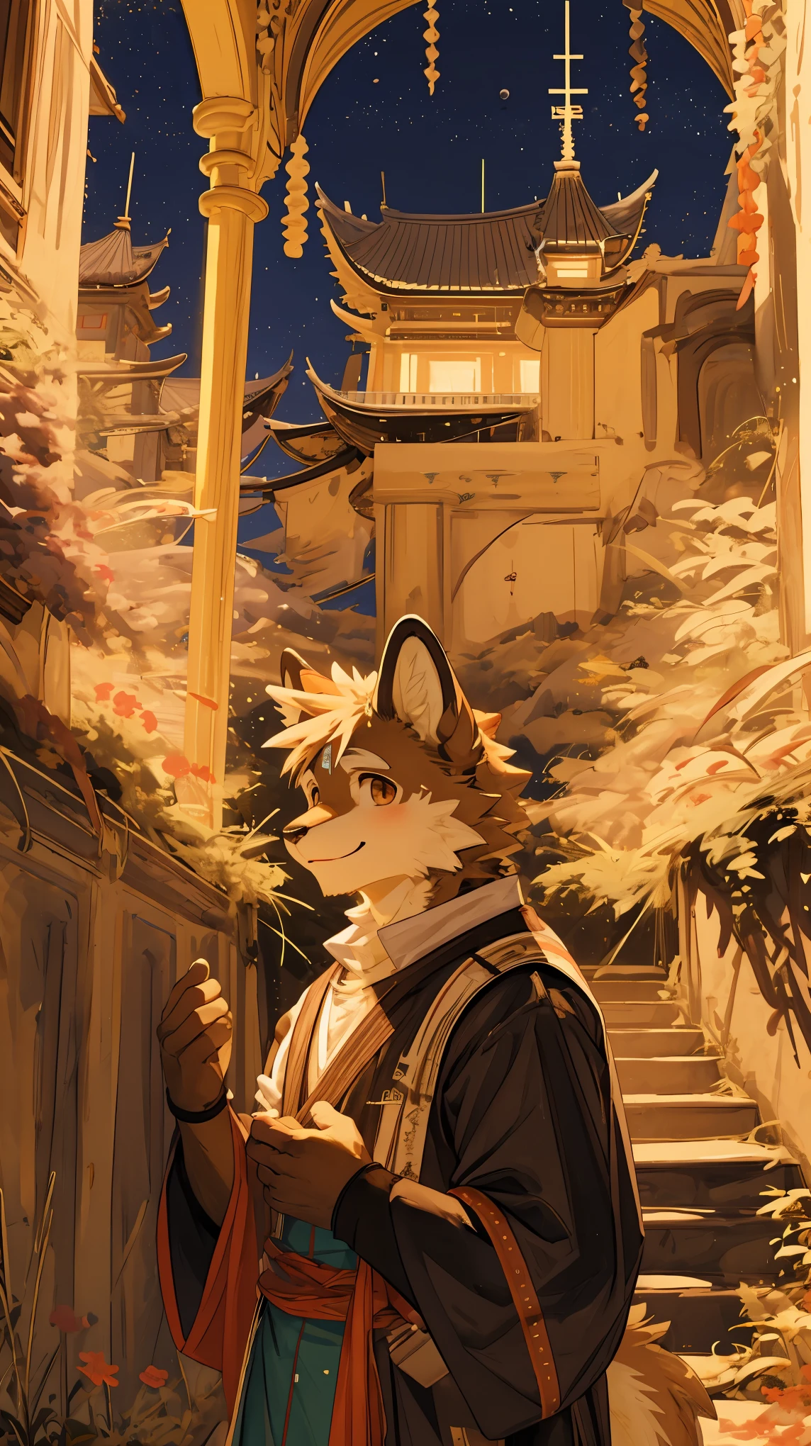 super high resolution, detailed background, World Heritage Site, 6+boys, 6+girls, Happy, joyful, absurdres(Photos of solo travelers)(kemono, furry anthro),