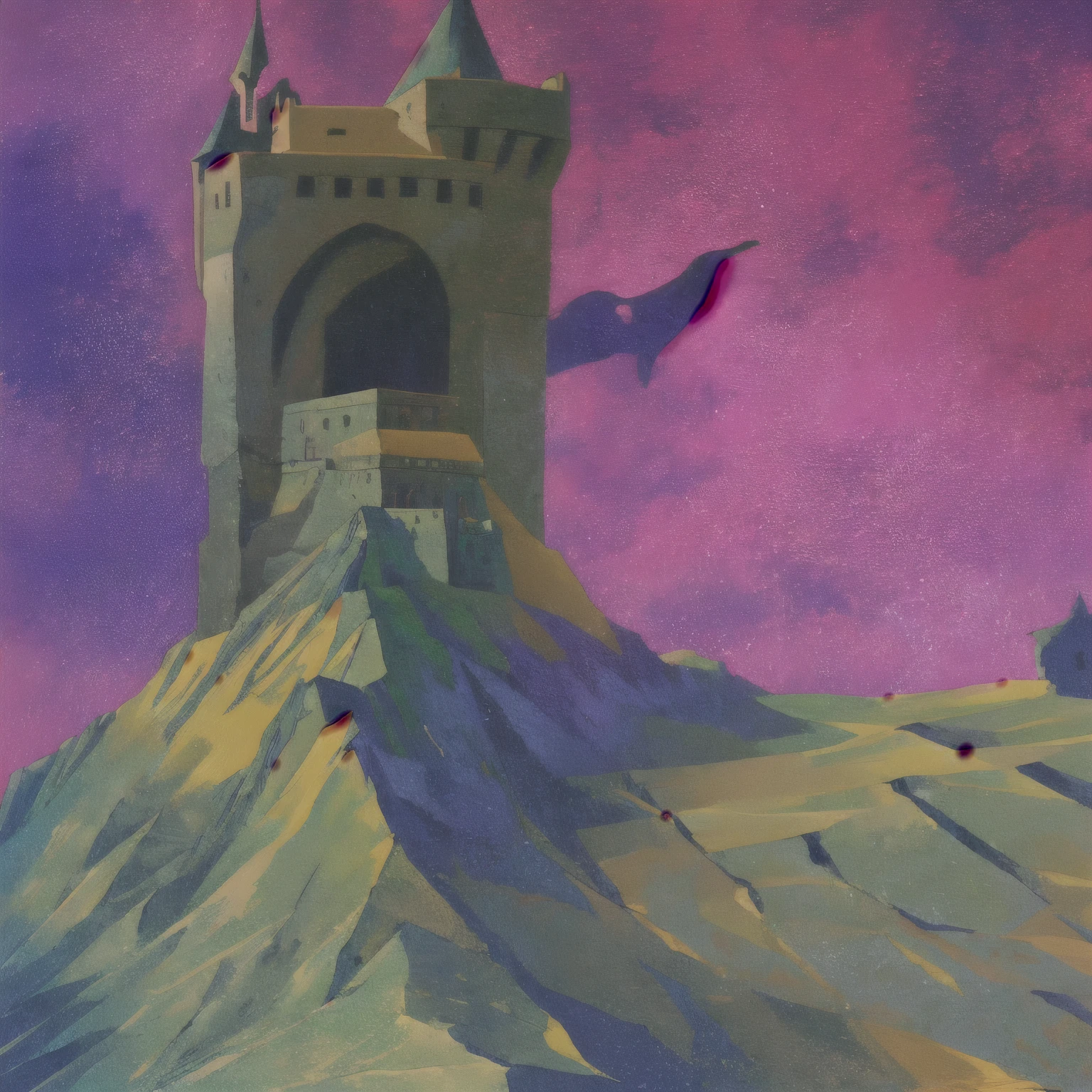 Castle Grayskull of "Masters of the Universe",he-man