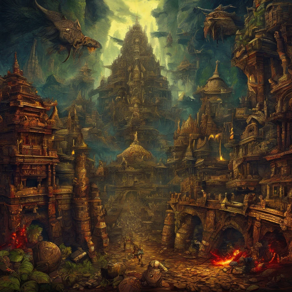 (colorful, bright, vivid, intense),(best quality, highres),(sci-fi, fantasy),(detailed landscapes, destroyed cities, futuristic technology, abandoned buildings, overgrown nature),(apocalyptic wasteland, cyberpunk world, advanced civilizations),(dramatic lighting, neon lights),(deserted streets, towering skyscrapers, lush forests),(human survivors, mysterious creatures),(superhuman abilities, flying vehicles),(epic battles, exploration of unknown territories)