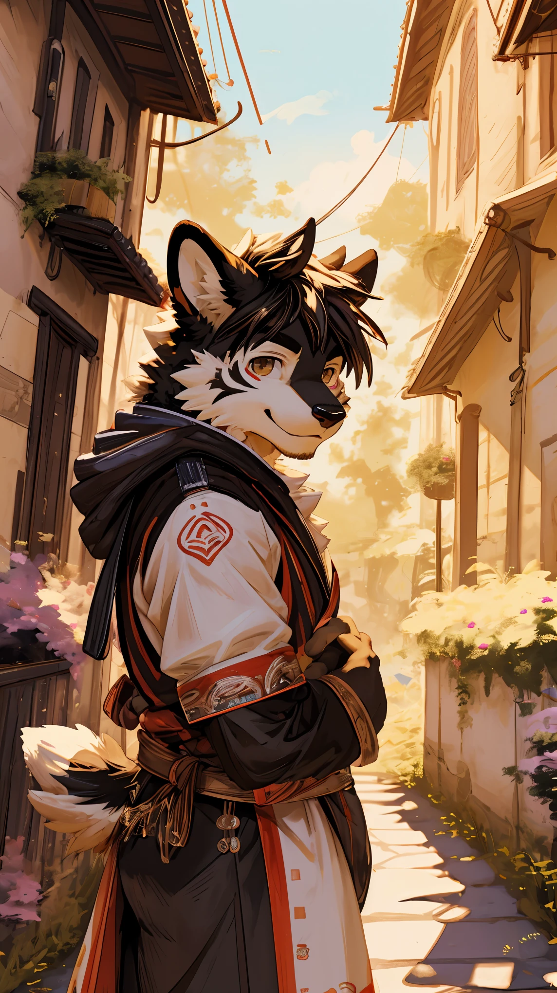 super high resolution, detailed background, World Heritage Site, 6+boys, 6+girls, Happy, joyful, absurdres(Photos of solo travelers)(kemono, furry anthro),