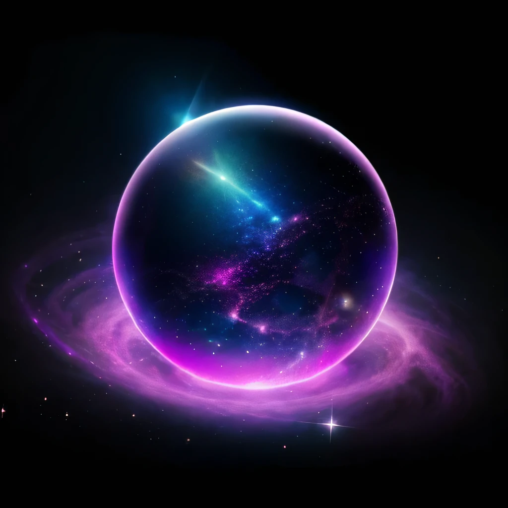 mystical old world magic crystal ball full of enchanted mystical energy and cosmos of space with pink galaxy and shimmering stars in it flowing outwards very visually clear ultra realistic 77k high resolution photo
truly magical with cosmos purple velvet galaxy of the fabric of space background
masterpiece epic realism with psychedelic purple turquoise hues