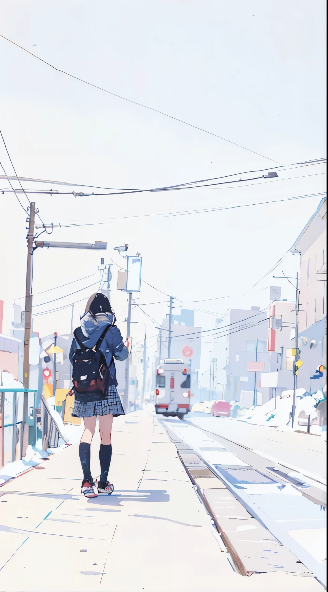 Inio Asano's illustration、High resolution、highest quality、8k、