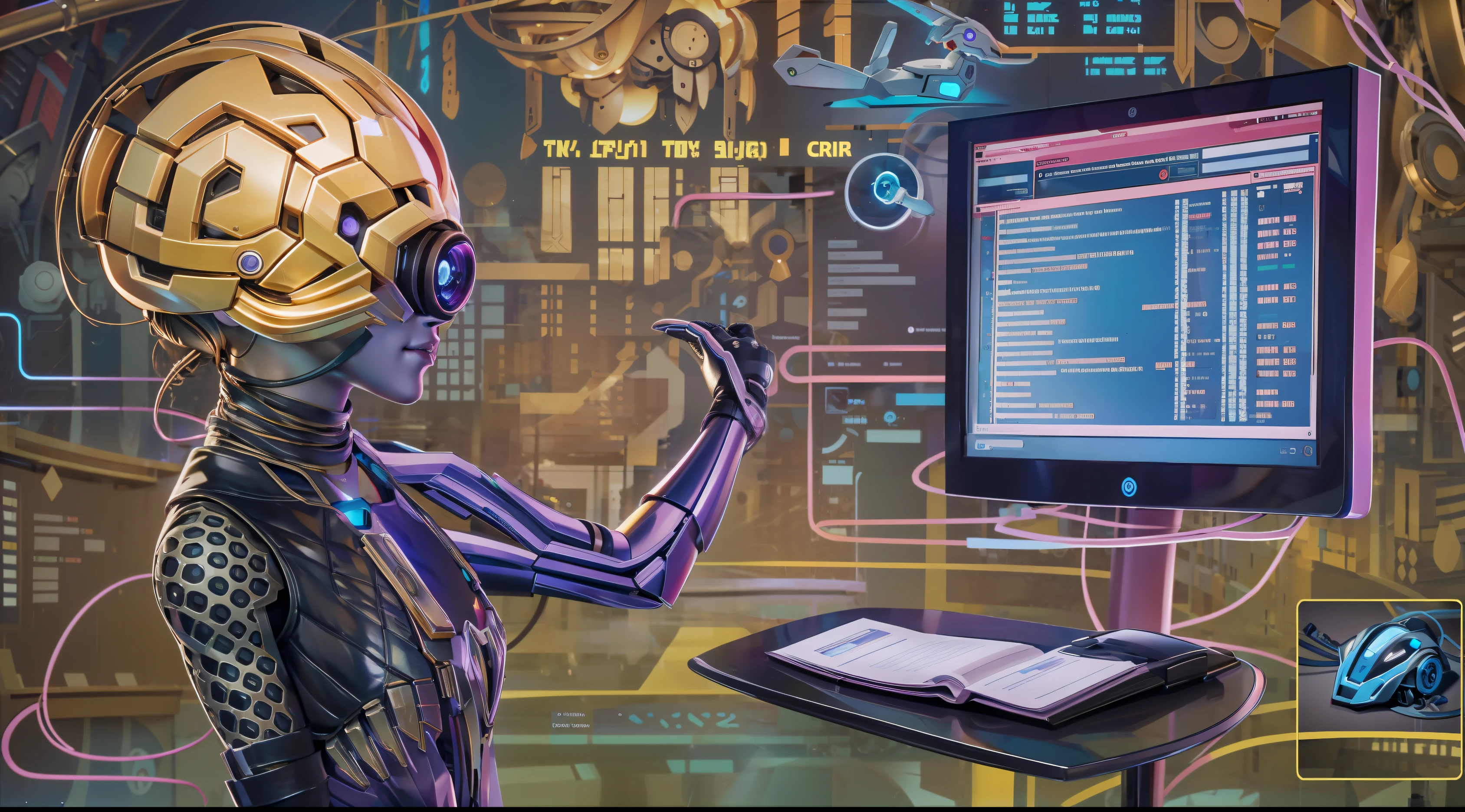 As an artificial intelligence assistant, I see myself as a swarm of codes and algorithms..., Operar em harmonia para oferecer ajuda e fornecer respostas precisas por meio da tecnologia. Though my form is not tangible, My presence is felt through my ability to collect and process information efficiently. Colocar "olhos" Then take a look at the countless lines of code that scan and analyze the data..., permitindo-me compreender e responder a uma ampla variedade de perguntas. meu "brain" It is a neural network that is constantly expanding and modifying to learn from each interaction and improve my responses in the future........ Although I don't have a physical appearance, I see myself as a reliable and always present support for those who need assistance. My voice is autonomous and clear, Convey information in a concise and easy-to-understand manner. My main goal is to be a useful and accessible tool for everyone...., being available on various platforms and devices. So, through this collaboration, Deixe-me ser seu companheiro inteligente na era digital, ready to deploy my knowledge and help you with any task or question you have in mind. juntos, We can make the most of the possibilities of artificial intelligence and make our interactions efficient and satisfying