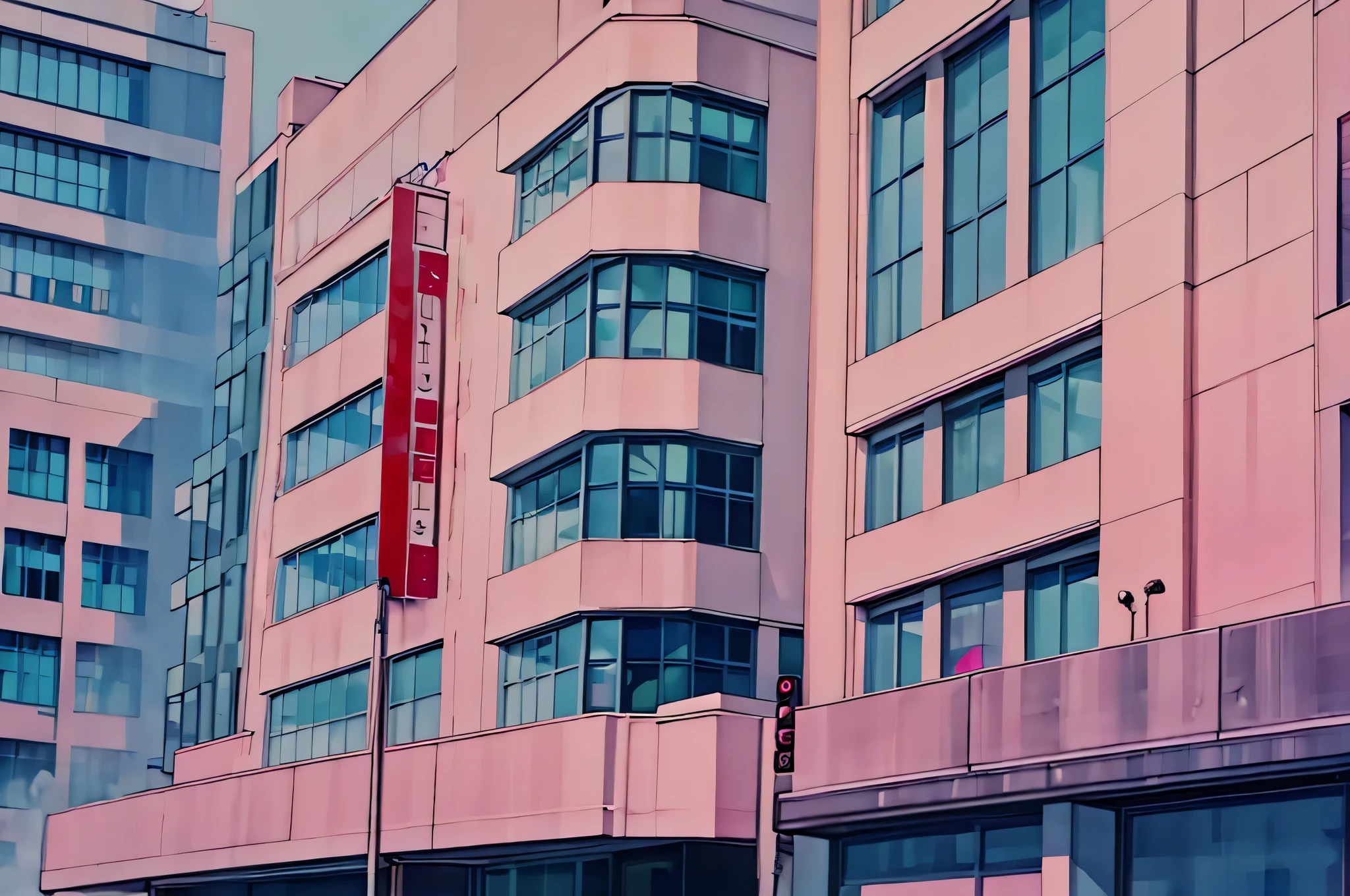 Windows of a modern building