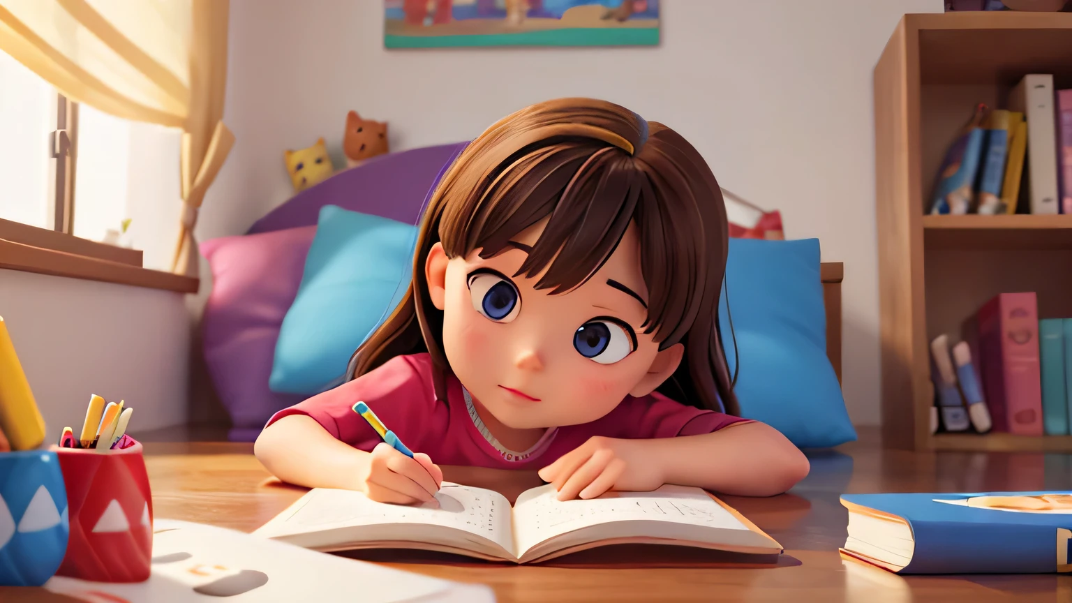 children illustrations, reading novel, vector, chapter book, children playing, good face, super perfect, good hand, super high quality, highres, high detailed, masterpiece