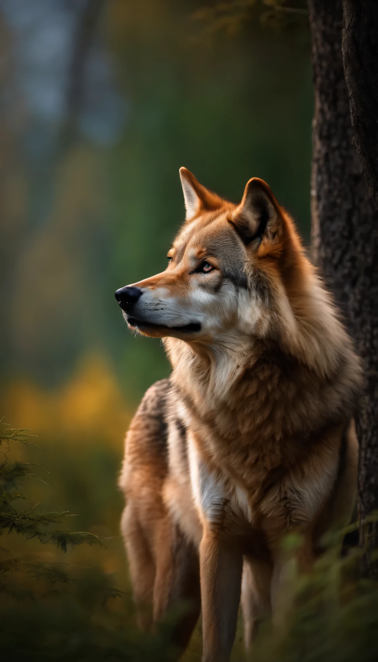 dame imegenes de animales para un header de una web de refugios de animales,8k high quality,beutifull wolf,HDR