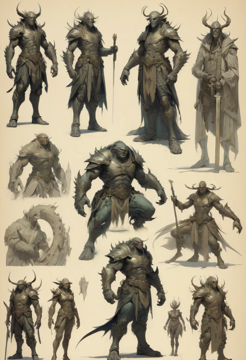 character design sheet by pascal blanche, best quality, masterpiece, Representative work, official art, Professional, Ultra intricate detailed, 8k