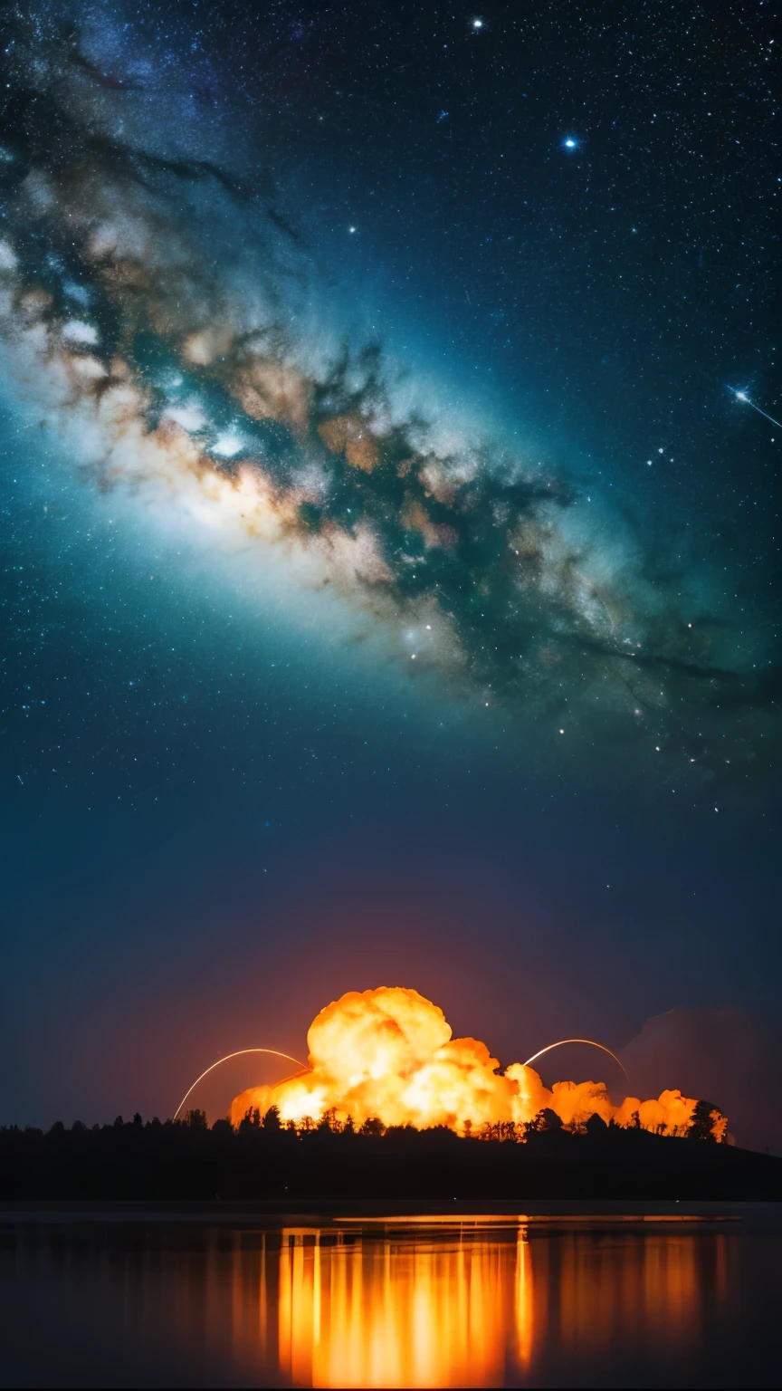supernova Light meteor