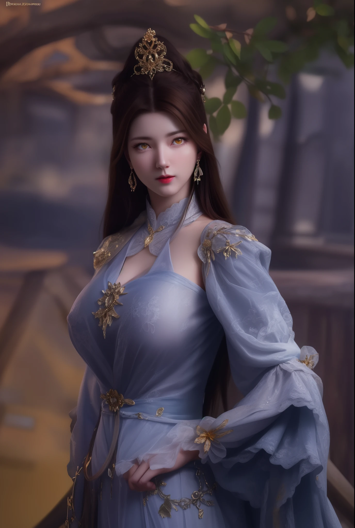 (best quality,4k,8k,highres,masterpiece:1.2),ultra-detailed,(realistic,photorealistic,photo-realistic:1.37),rosy zhao,beautiful detailed eyes,beautiful detailed lips,extremely detailed eyes and face,longeyelashes,one girl,fashionable stylish attire,confident expression,natural light,dreamy atmosphere,soft pastel colors,sumptuous garden background,lush green foliage,colourful flowers blooming,light streaming through the trees,peaceful and serene mood,subtle hints of sunlight filtering through the leaves,delicate shadows,ethereal and elegant posture,slightly tilted head,artistic composition,high contrast,subtle depth of field,impeccable skin texture,captivating presence,creative portrait,romantic ambiance,graceful movement,sophisticated style,seamlessly blended elements,impressive attention to detail,sensitive and graceful artistic interpretation,exquisite and refined visual appeal
