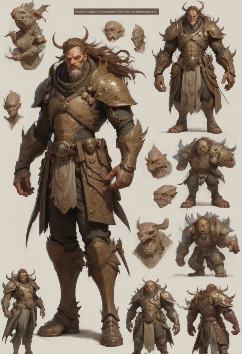 character design sheet by Artem Demura, best quality, masterpiece, Representative work, official art, Professional, Ultra intricate detailed, 8k