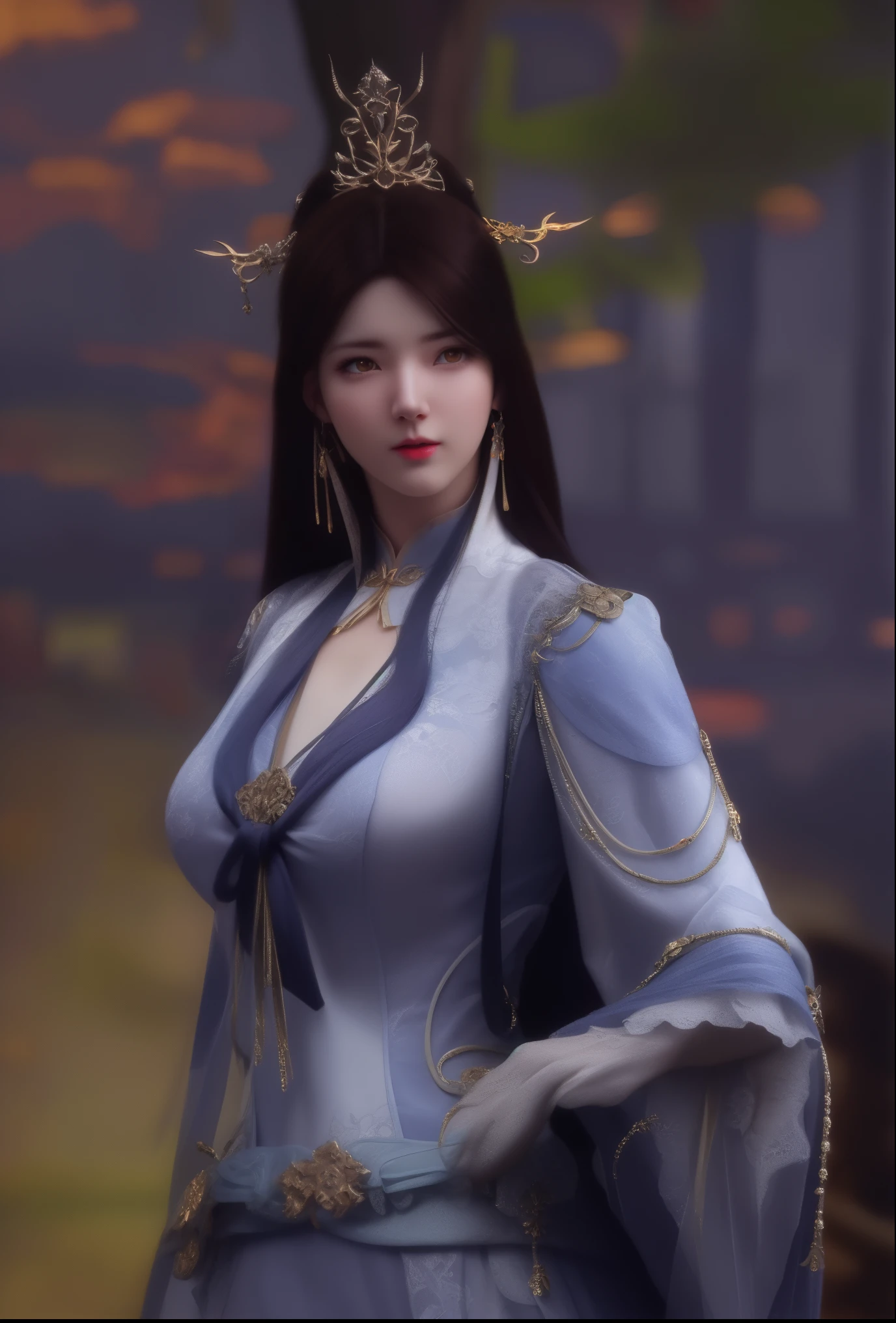 (hyperrealistic), (illustration), (high resolution), (8K), (extremely detailed), (best illustration), (beautiful detailed eyes), (best quality), (ultra-detailed), (masterpiece), (wallpaper), (photorealistic), (natural light), (rim lighting), (detailed face), (high detailed realistic skin texture), (anatomically correct), (solo), (1 girl), (high detailed realistic hair), (caramel hair:1.35), (heterochromic eyes), (detailed eyes), (light yellow eyes:1.37), (sparkling eyes), (realistic big breasts:1.5), (exposed nipples breasts:1.35), (long legs), (slender abs), (dynamic pose), (closed tiny mouth:1.3), (nsfw), (concentrated expression), (topless),