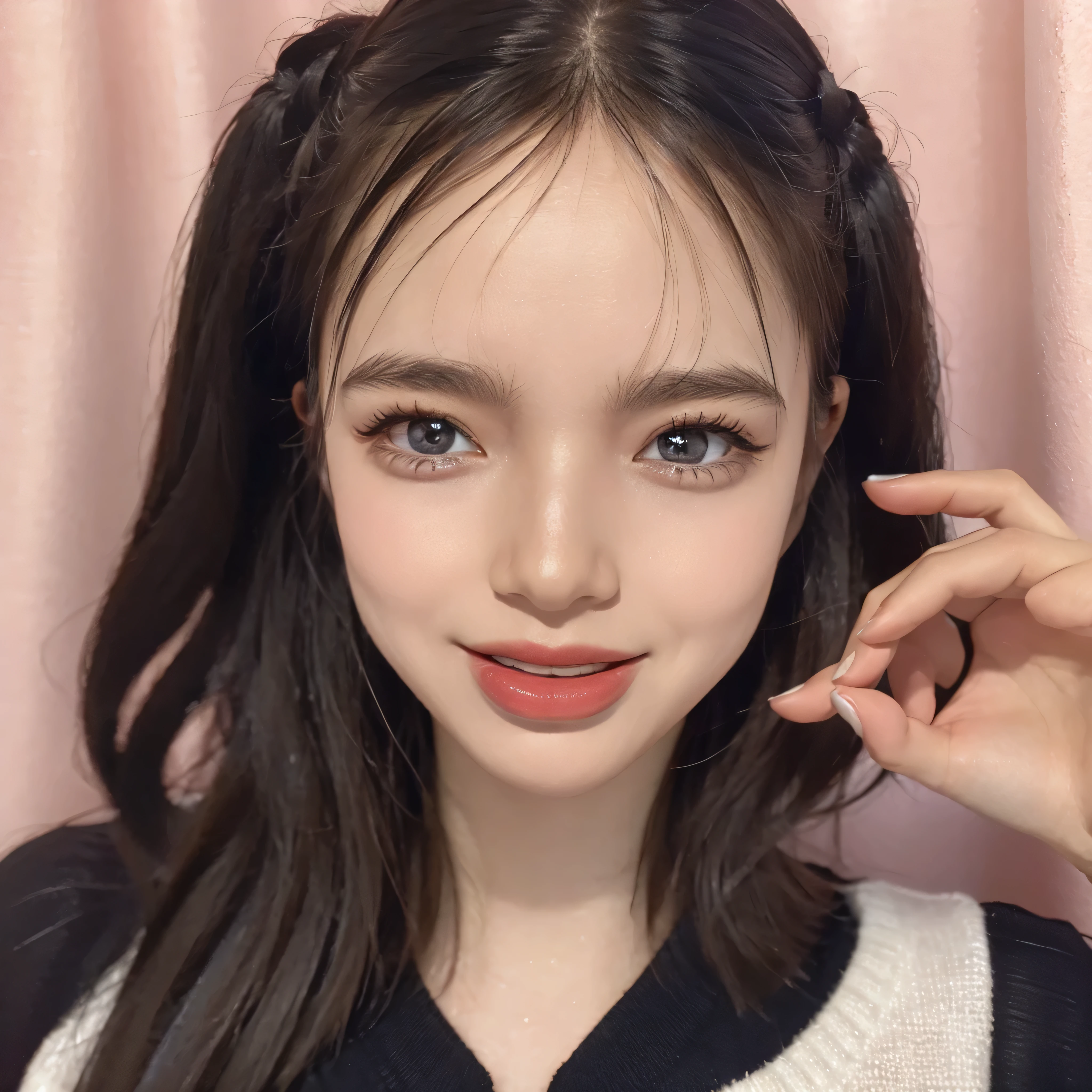 (highest resolution, clear_Image 1.2) 、(Beautiful girl with golden ratio face)、(18 year old girl)、(very vivid eyes)、(((light brown eyes)))、wonderful, table top, high detail, lip gloss、black hair、very beautiful girl、 one girl, (((close up of face)))、 beautiful girl like a model、 sailor suit、beautiful and detailed eyes, 
(((stick out tongue)))、Sexy and beautiful woman，Glittery atmosphere，exciting atmosphere,dynamic pose,(((looking at camera)))、((((serious eyes)))、(((add highlights to the eyes)))、(((looking at camera)))、orgasm face,charm, sexual pleasure, lasting joy,
