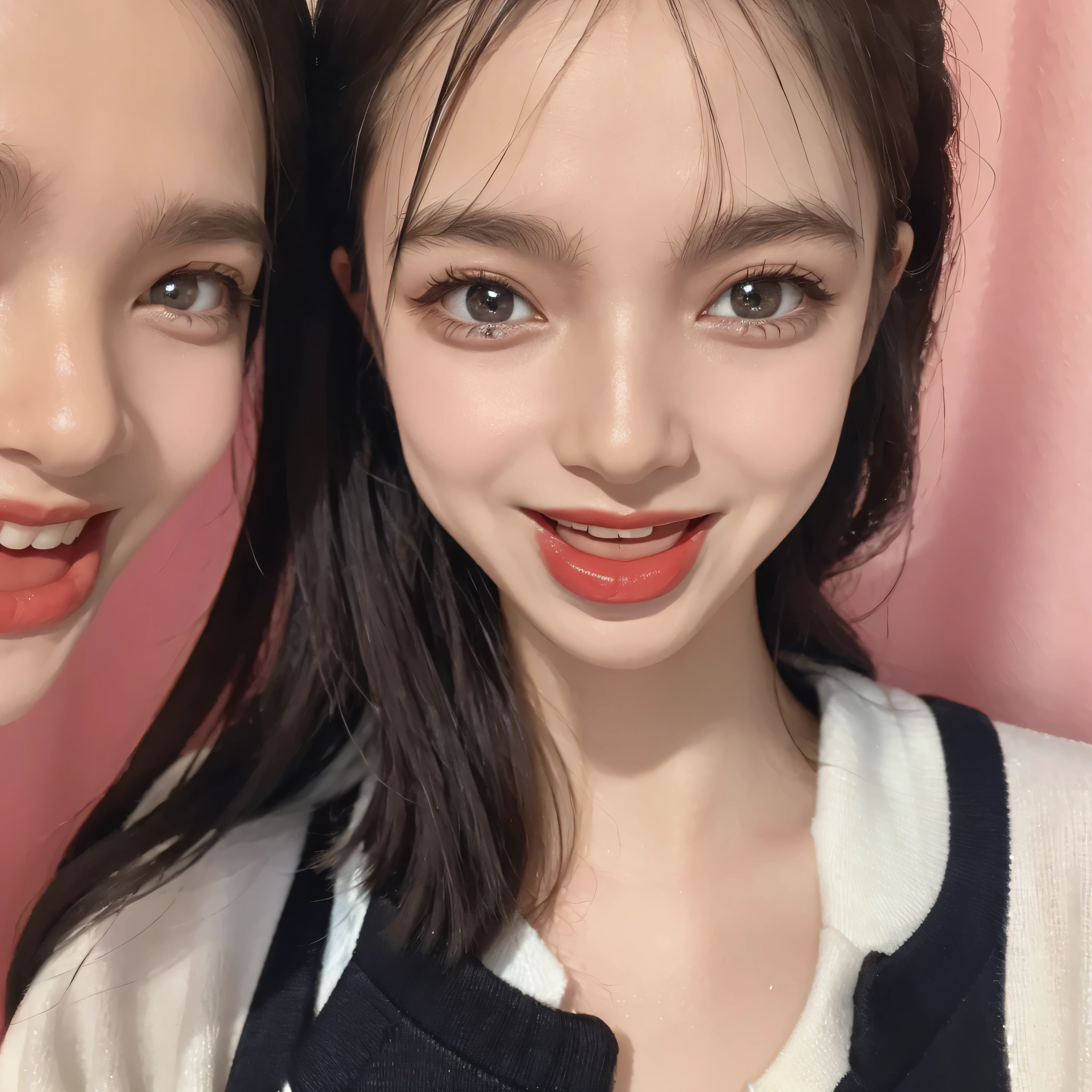 (highest resolution, clear_Image 1.2) 、(Beautiful girl with golden ratio face)、(18 year old girl)、(very vivid eyes)、(((light brown eyes)))、wonderful, table top, high detail, lip gloss、black hair、very beautiful girl、 one girl, (((close up of face)))、 beautiful girl like a model、 sailor suit、beautiful and detailed eyes, 
(((stick out tongue)))、Sexy and beautiful woman，Glittery atmosphere，exciting atmosphere,dynamic pose,(((looking at camera)))、((((serious eyes)))、(((add highlights to the eyes)))、(((looking at camera)))、orgasm face,charm, sexual pleasure, lasting joy,

