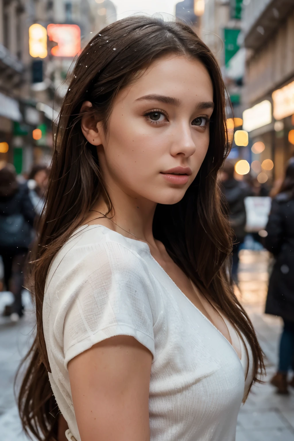 1girl in, white American girl:1.5, age19, Solo, full body posing shot, different posing, Aesthetic artwork, Nfsw:1.5, big white breast, highly detailed pink pussy, fully naked, Pink nipples:1.3, a beautiful American girl wearing nothing, Redlight district, (double eyelids),portrait, Night, Cool atmosphere,soft focus,warm color tones,subtle backlighting,,urban landscape, cherry red lips ,moody aesthetic..., light brown eyes, fair skin, thin face, runners body, wearing a nothing, cherry red lips, (textured skin, skin pores:1.1), goosebumps, seductive pose, (outdoor:1.1), evening, natural light, Nikon Z8 + NIKKOR Z 24-120 mm f/4 S, over saturated, bour background,