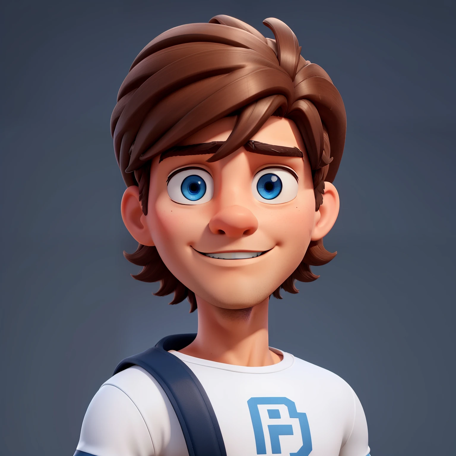 advogado homem branco, medium brown hair wearing helmet of the god Hermes blue eyes and black background