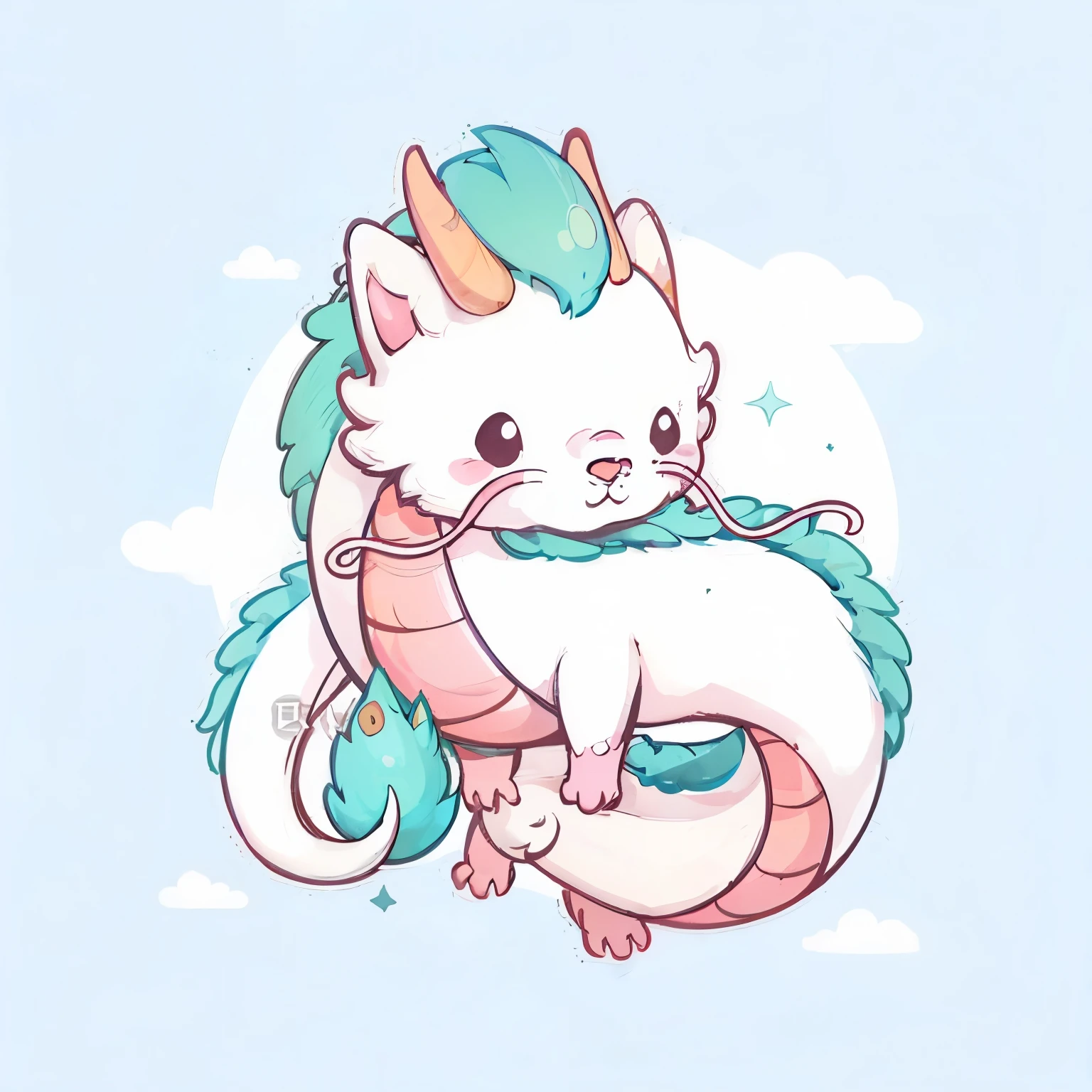 Haku cute dragon Spirited Away studio gibhi