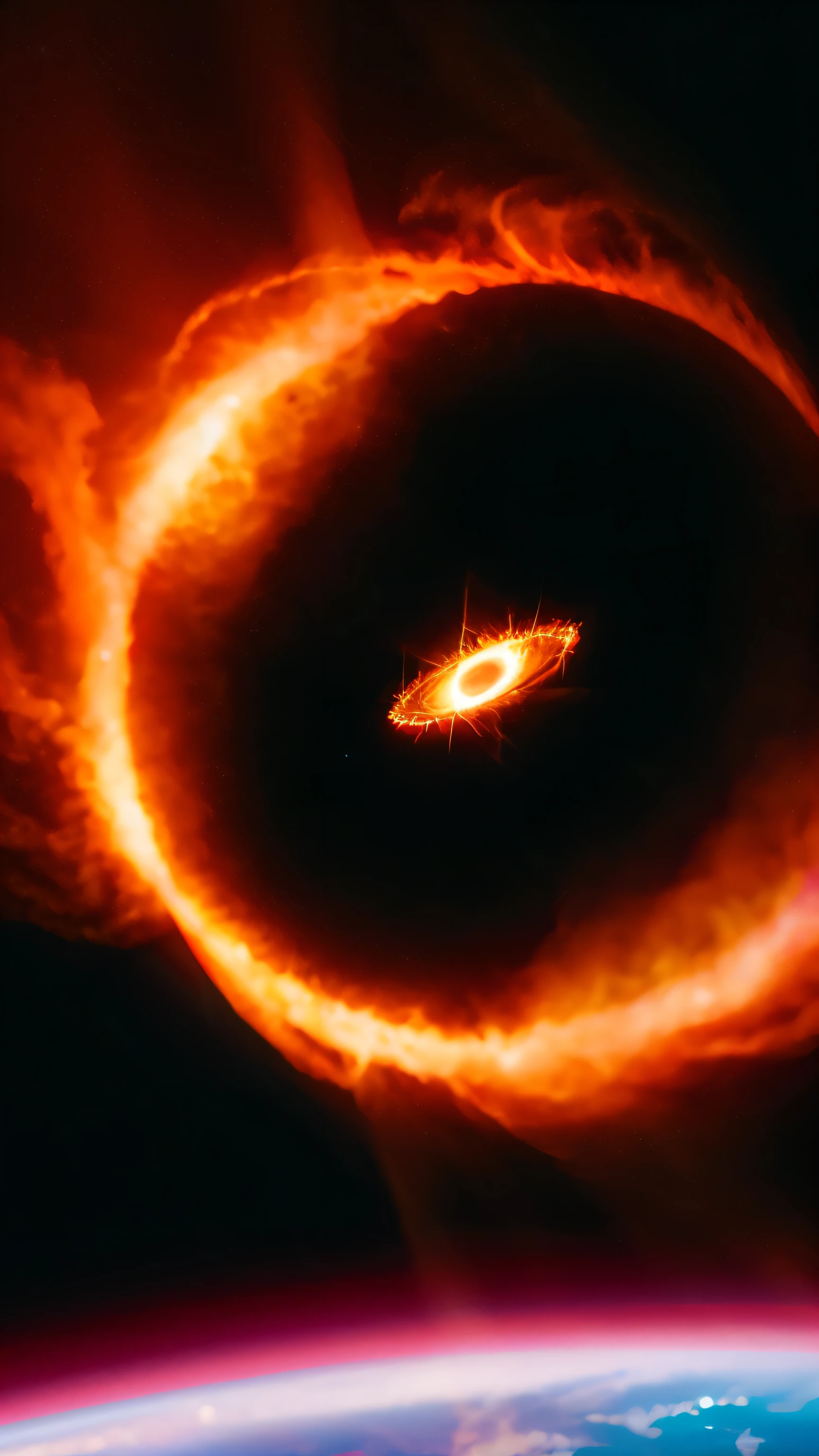 supernova　light　Black Hole