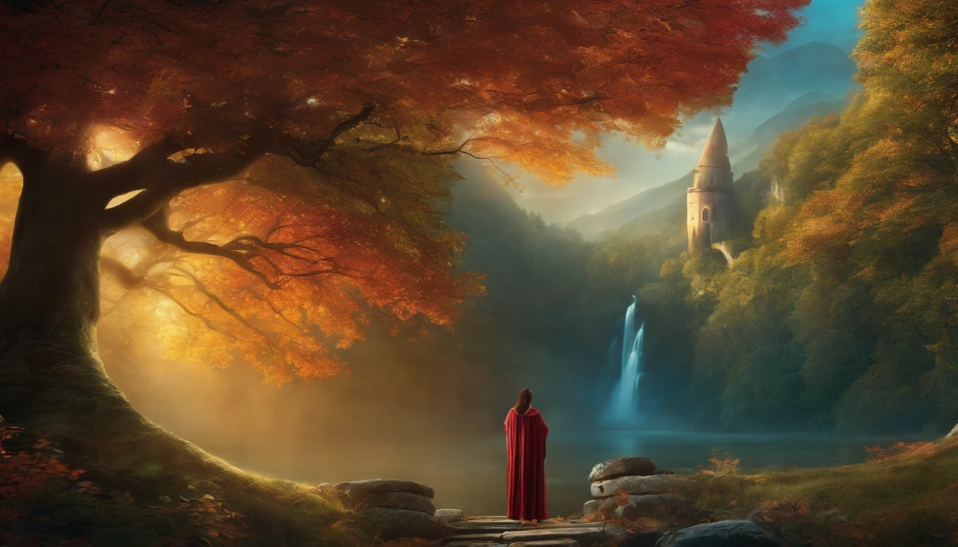 the world of fantasy novels,