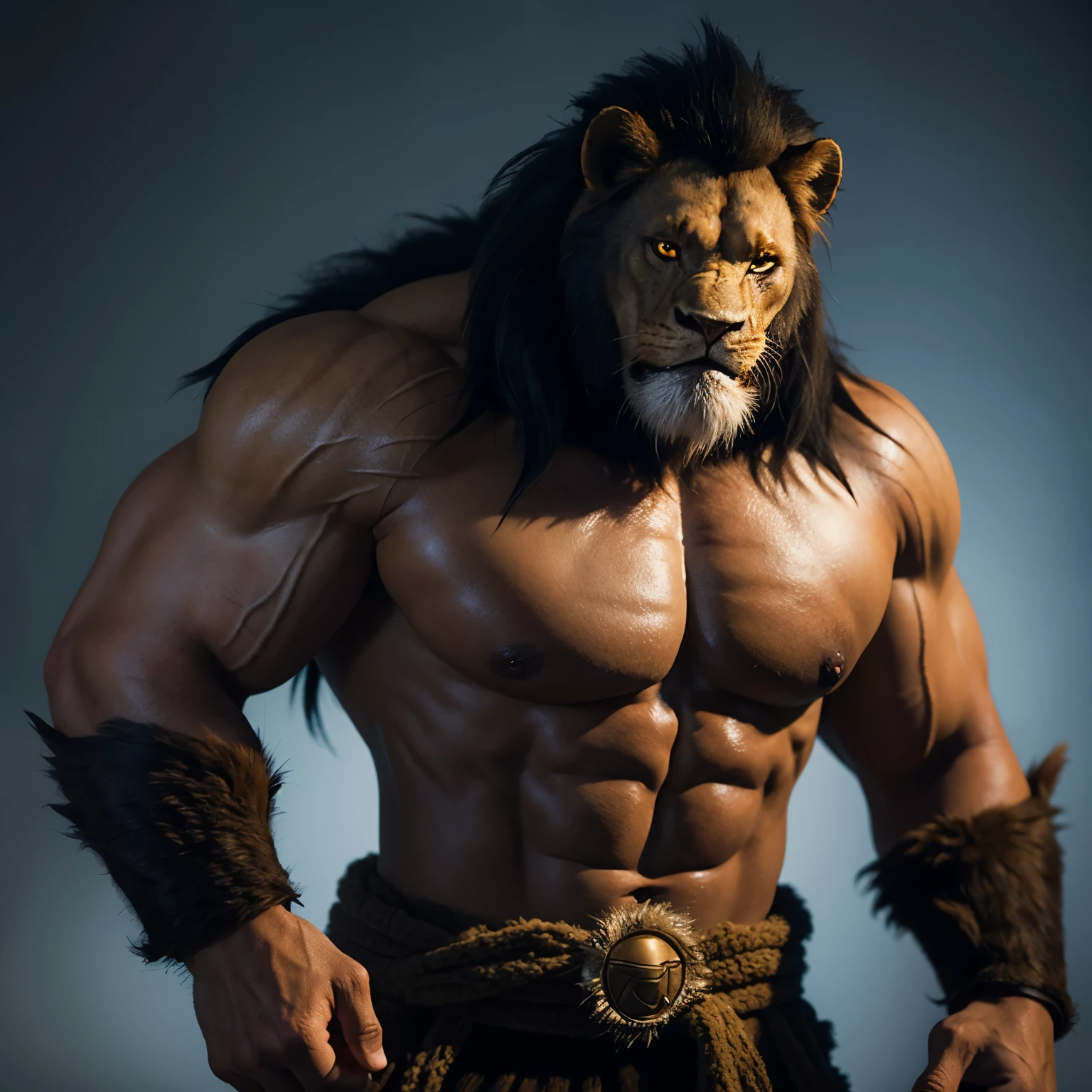 Lion Orc,furry。