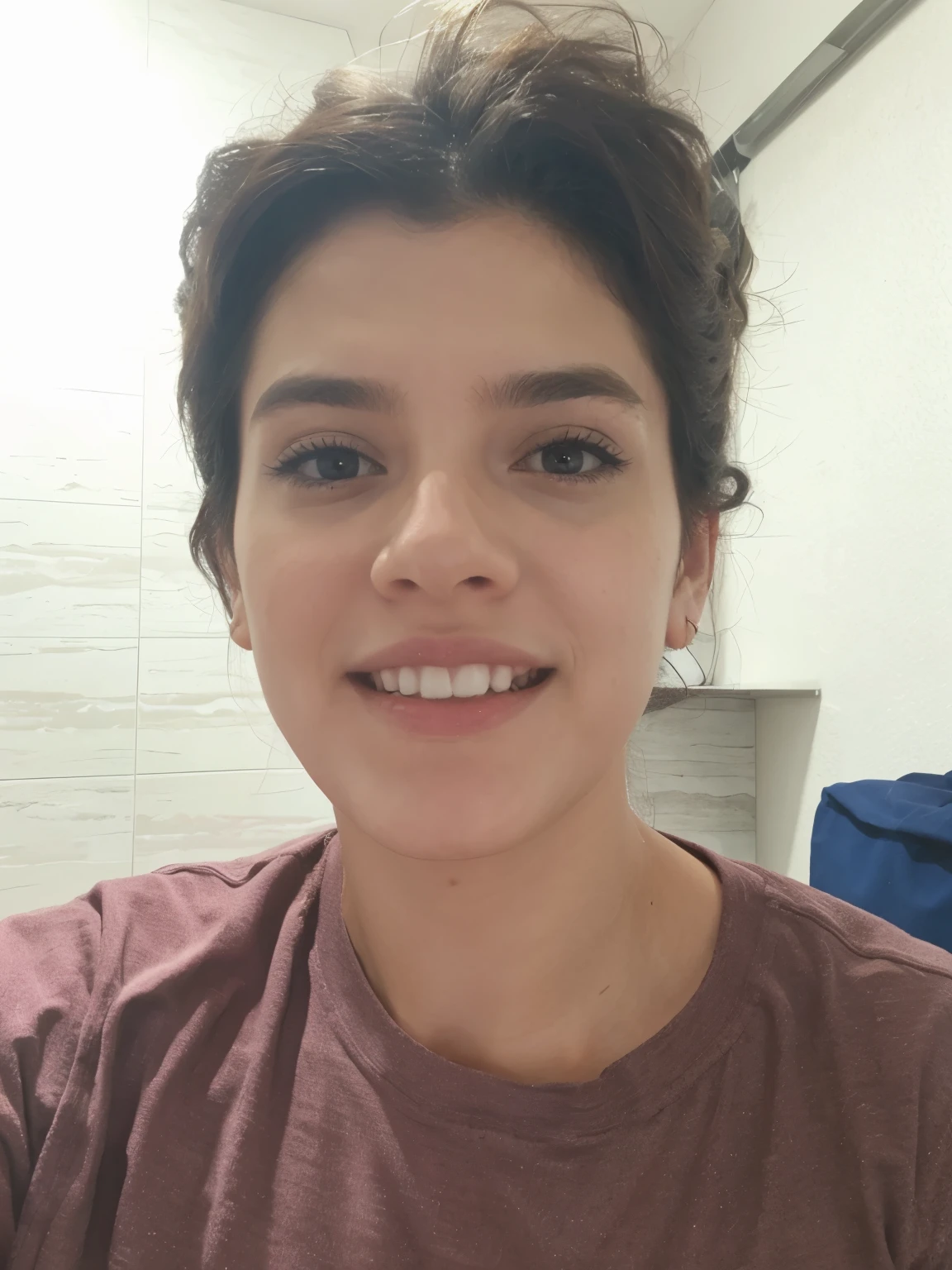 Ponha um aparelho com borraja amarela nele
