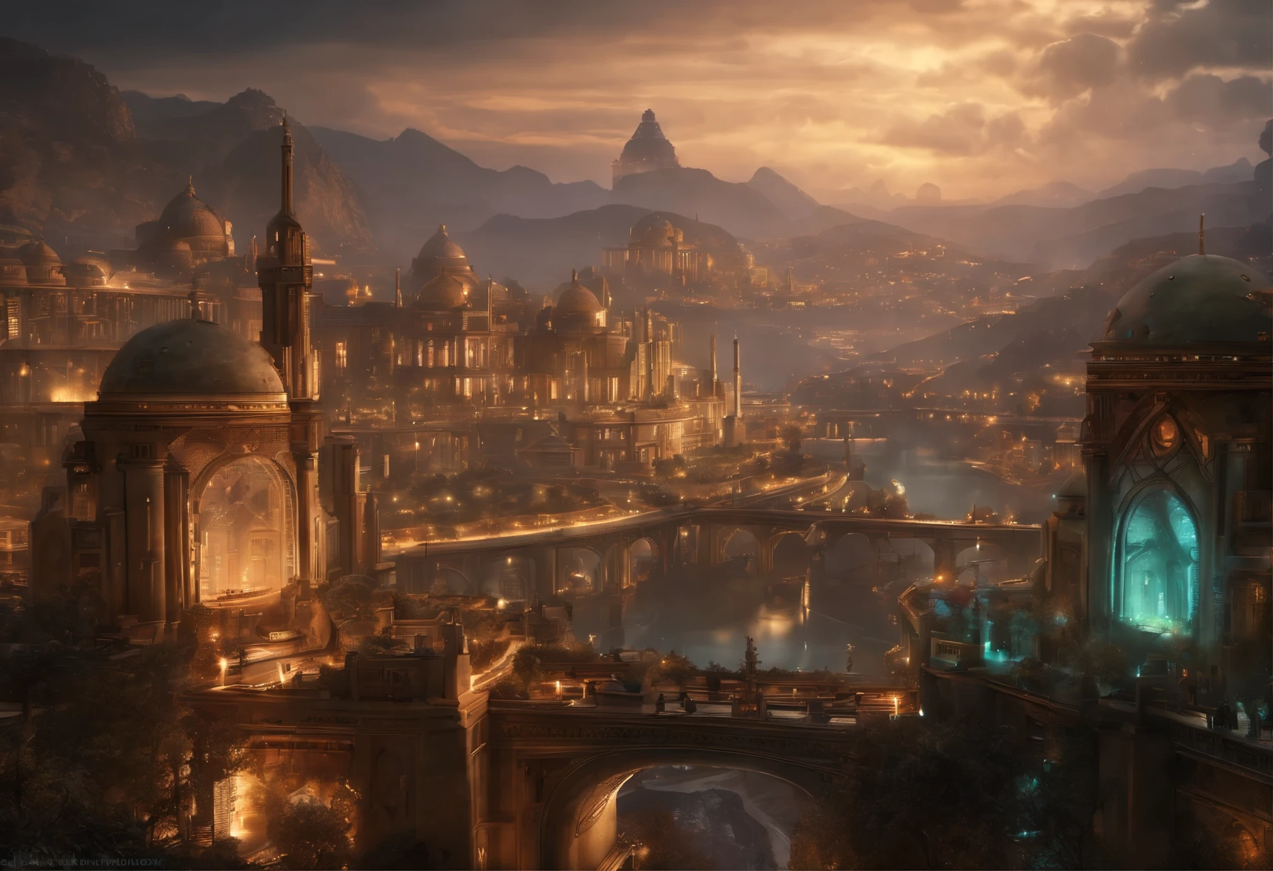 machine&organically created civilization,sophisticated structure body compound,fancy technician invented,unique power system,appearance of the city