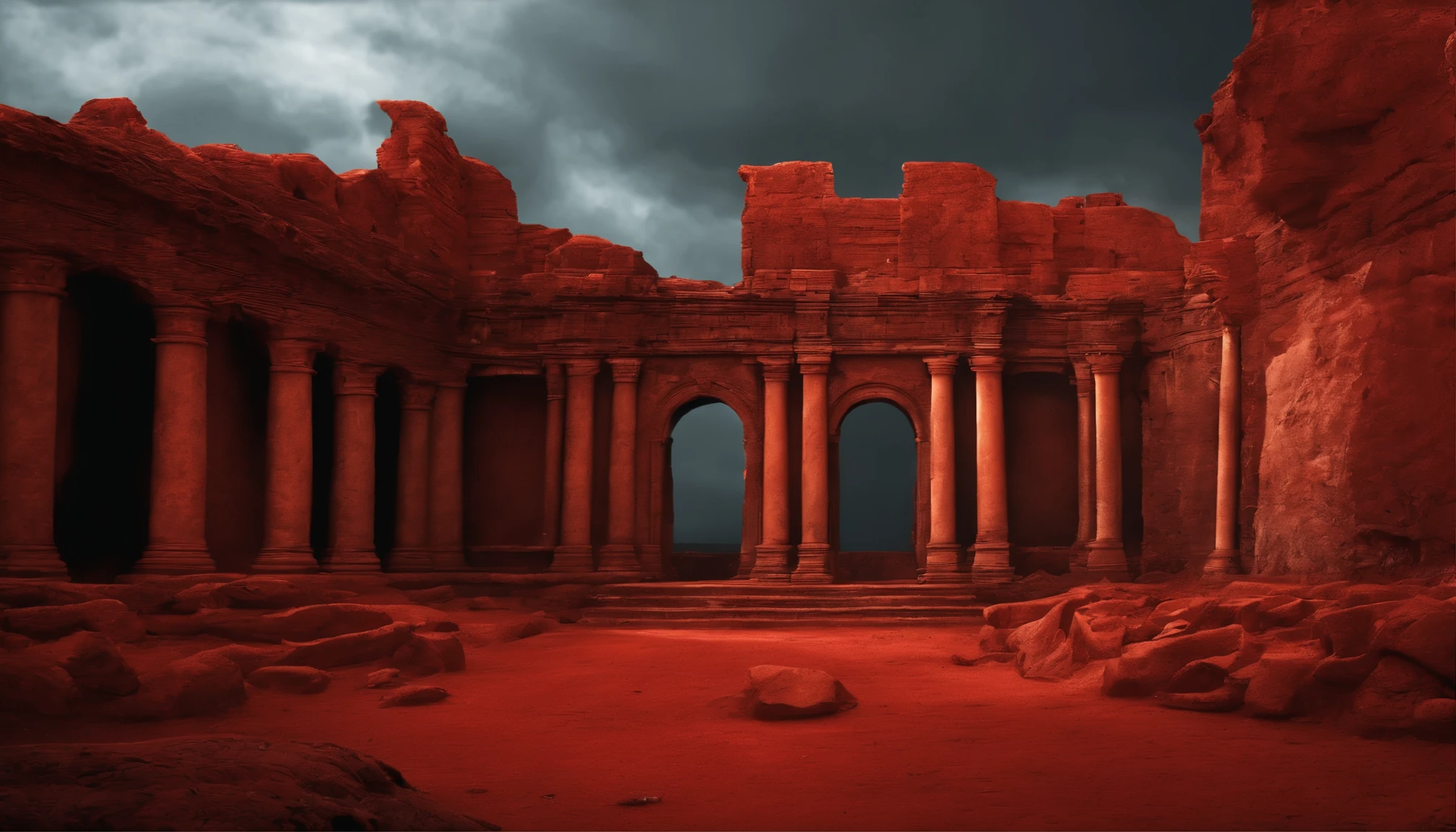 ruins　hell　red　real　