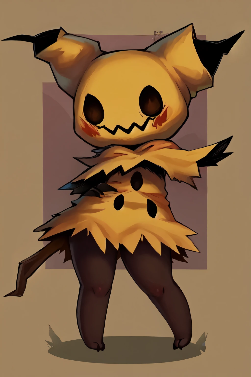 mimikyu, pose cute