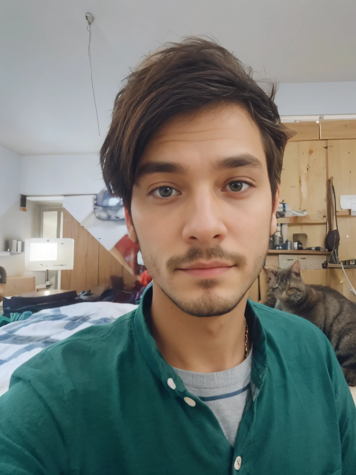 eyesblue, beard, change,background,and,cat
