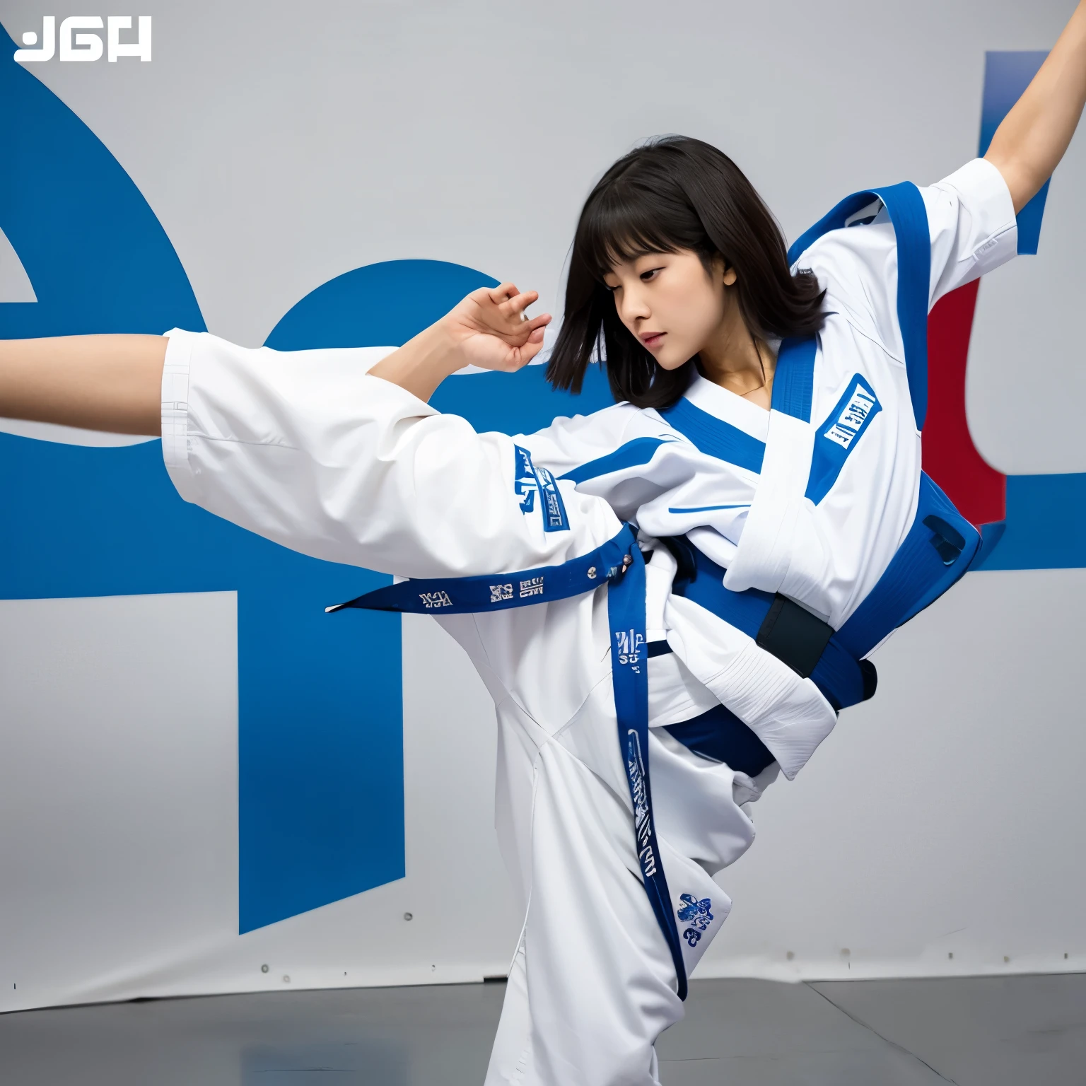Making a taekwondo logo
