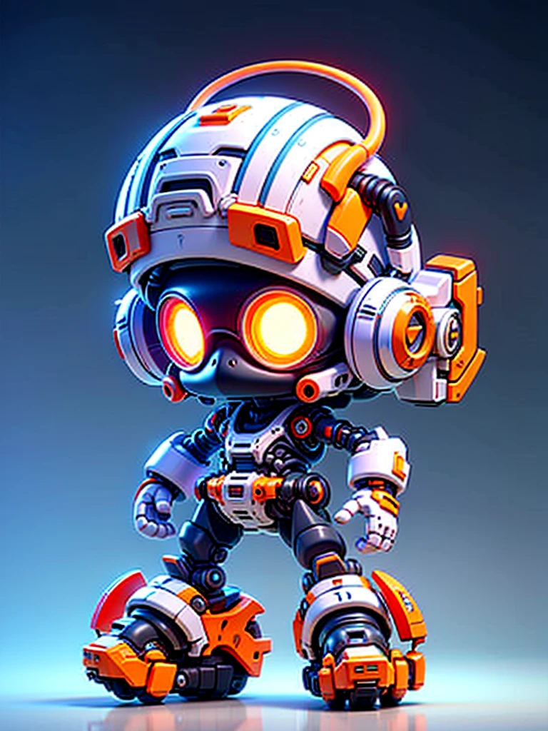 Pixar style, (Blind box toy style:1.2), (full-body shot) , 1 transparent cute voodoo doll, Transparent mecha, Exquisite helmet:1.2, Luminous goggles:1.2, Colorful neon lights, High-tech mechanical parts, Metal body, Detailed mechanical metal design, bright colors, Dynamic glow, Reflective metal surface, bright environment, dynamic poses, Exquisite presence, skill improved, interlocking mechanical gears, Stylish design, motion blur effect, Detailed metal processing, Sci-fi atmosphere, Streamlined aerodynamic shape, Laser scanning pattern, Holographic projection, LED light track, beautiful and unforgettable, Advanced sensors, complex algorithm, Ominous and mysterious atmosphere, electric spark, Shiny chrome plating, Propulsion systems of the future, Clean, White background, (global illumination, Ray tracing, high dynamic range, Unreal rendering,Reasonable design, high detail, masterpiece, best quality, ultra high definition, light),Chibi,locomotive