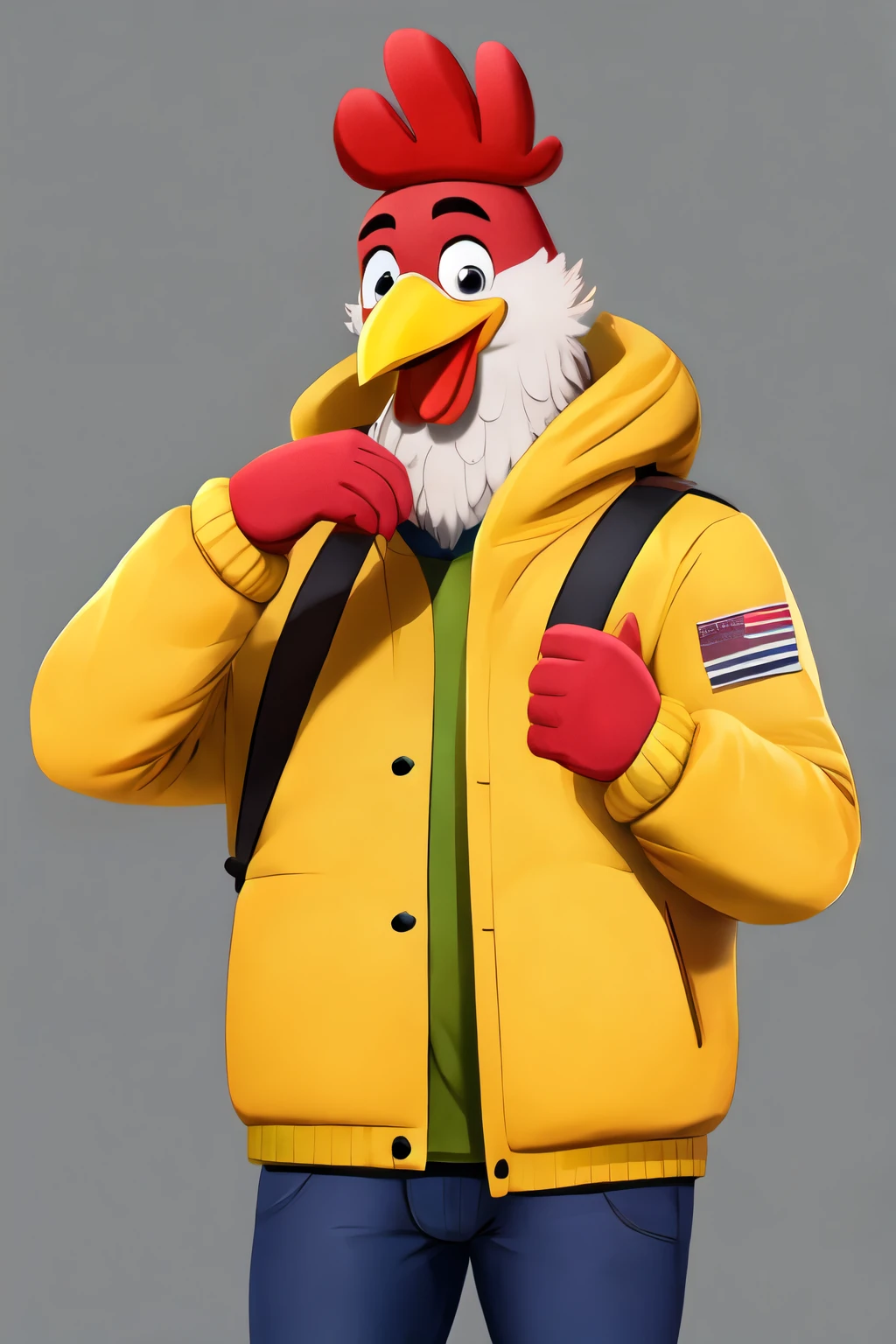 chicken jacket animation