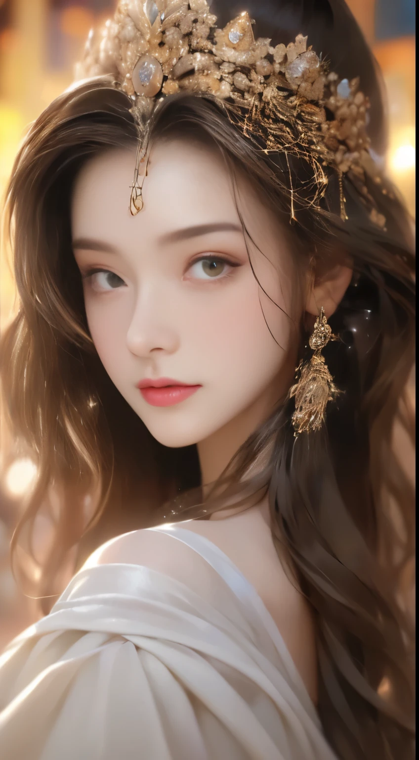 ((highest quality, 8k, masterpiece :1.3)), 1 girl, smile, whole body, slim face, Beautiful woman, (dark brown hair), full length dress :1.1, super detailed face, fine eyes, double eyelid, blur background, slim face, city, outside, street,