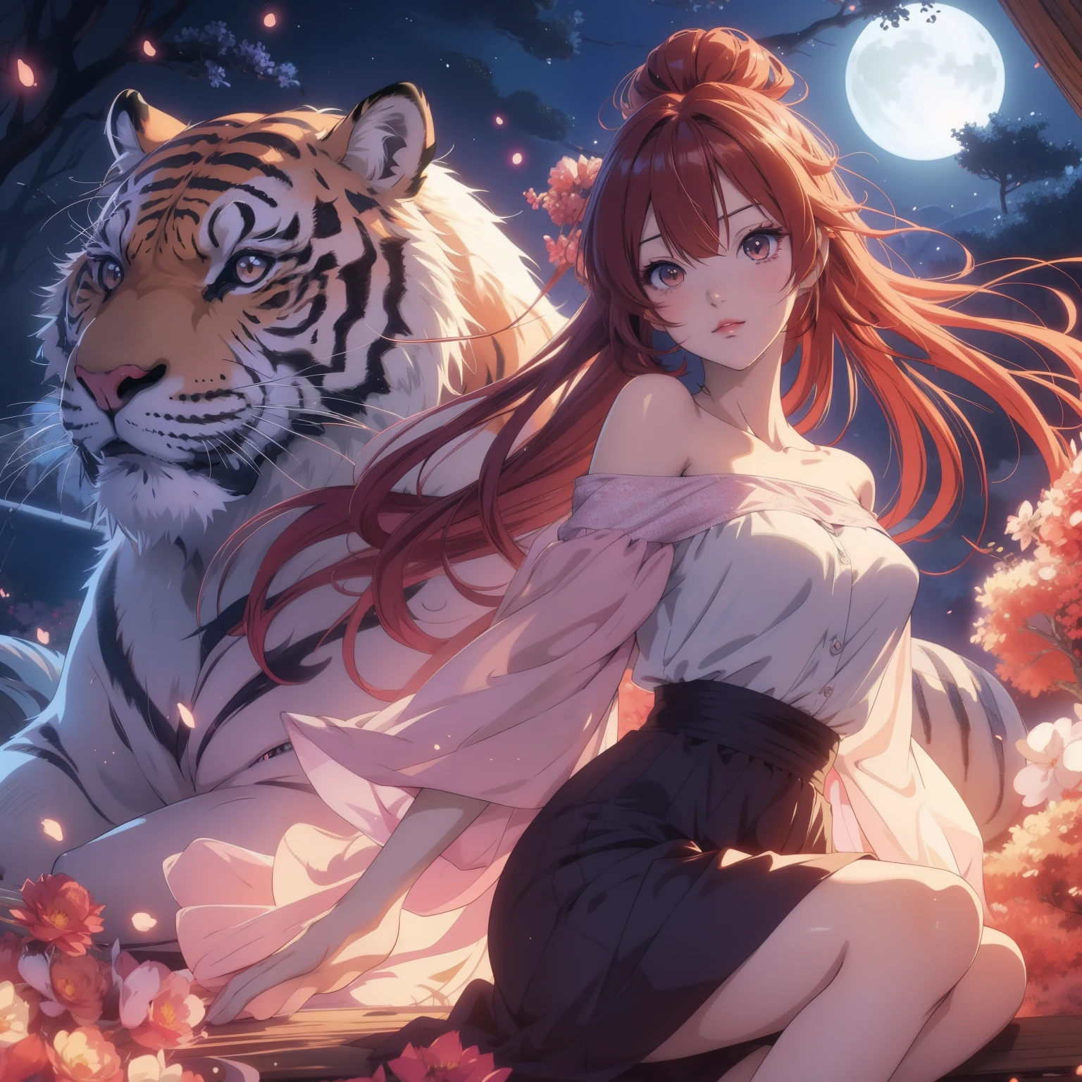 Anime girl and tiger wallpaper, anime style 4 k, Beautiful anime, beautiful anime style, anime art wallpaper 4k, Anime Art Wallpaper 4k, 4k anime wallpaper, anime style. 8k, 4k comic wallpaper, anime art wallpaper 8k, Beautiful anime catgirl, Beautiful anime art style, anime wallpaper 4k, anime wallpaper 4k, Beautiful anime girl