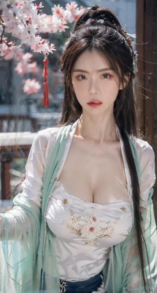 huge-breasted，Wet sweat，huge-breasted，Lace，cleanneseth，orient，