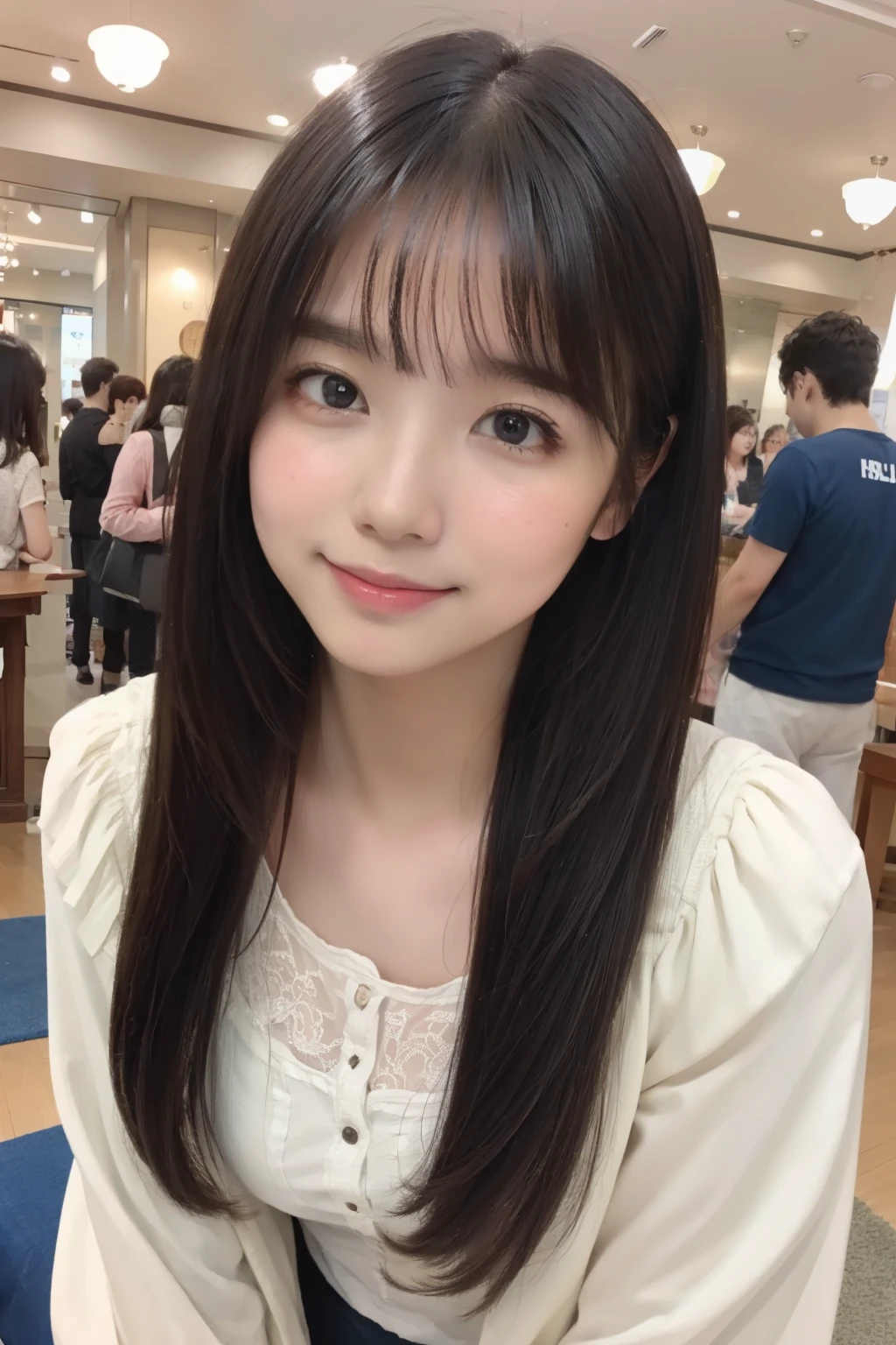 (((medium shot))), two individuals, pretty girl、, smile, summer dress、Happy, cute eyes, 8k, masterpiece, anatomically correct, high detail, high quality, High resolution, 最high quality, 16k,