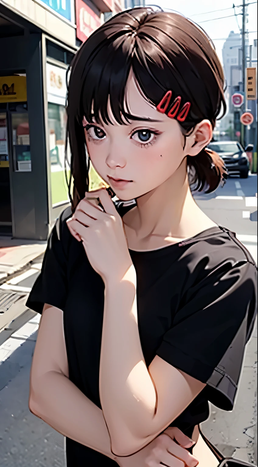 (1 girl)、(masterpiece:1.3)、(beautiful feces:1.2)、(high quality:1.2)、(small details:1.2)、(beautiful eyes:1.5)、full nude、full nude、full nude、Portrait、realistic、3d face、(bright eyes:1.1)、shiny hair、shiny skin、alone、embarrassing、on the stomach、brown haired、black eye、Full body Esbian、excellent anatomy、cute pose、clean hands、camel toe。