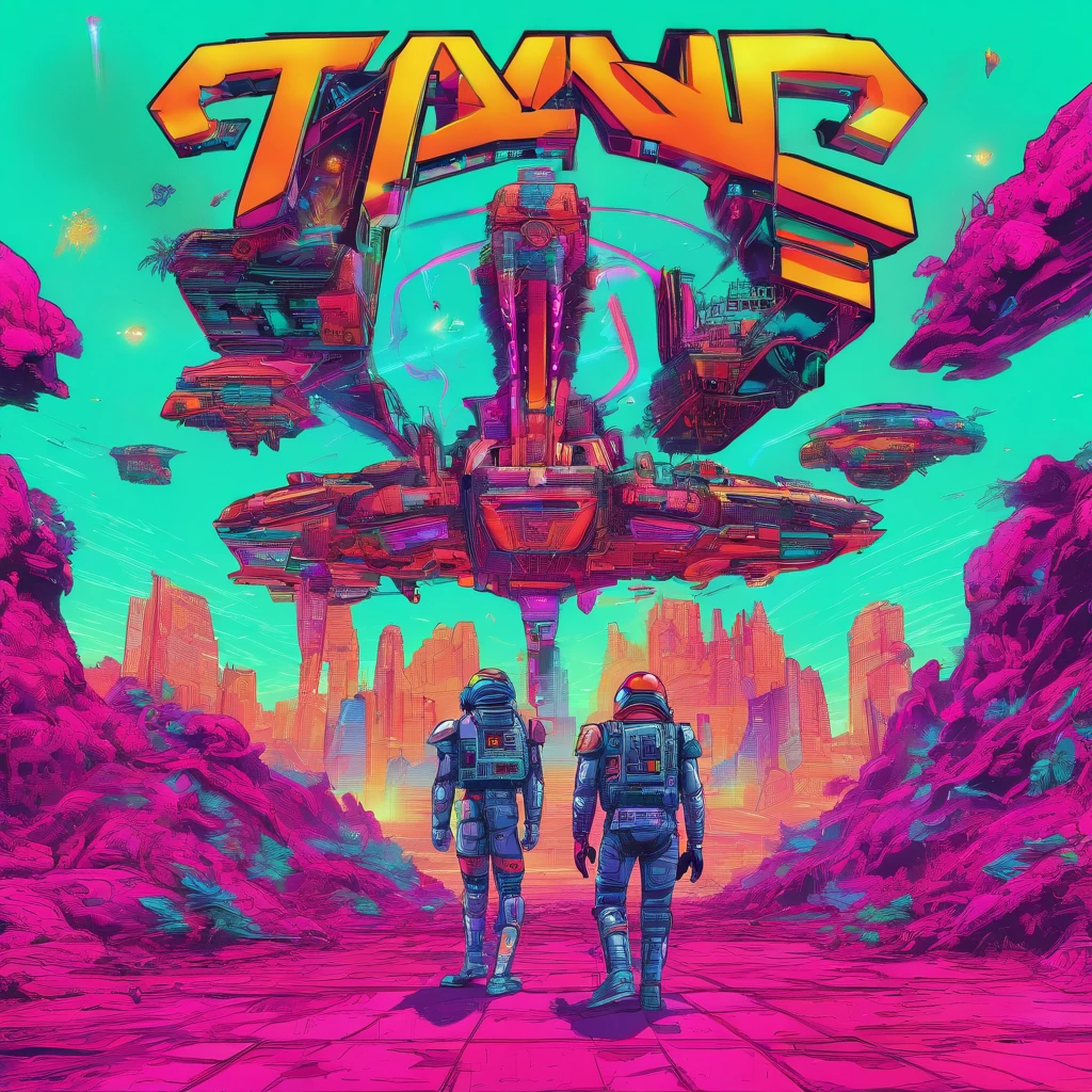 (colorful, bright, vivid, intense),(best quality, highres),(sci-fi, fantasy),(detailed landscapes, destroyed cities, futuristic technology, abandoned buildings, overgrown nature),(apocalyptic wasteland, cyberpunk world, advanced civilizations),(dramatic lighting, neon lights),(deserted streets, towering skyscrapers, lush forests),(human survivors, mysterious creatures),(superhuman abilities, flying vehicles),(epic battles, exploration of unknown territories) star war