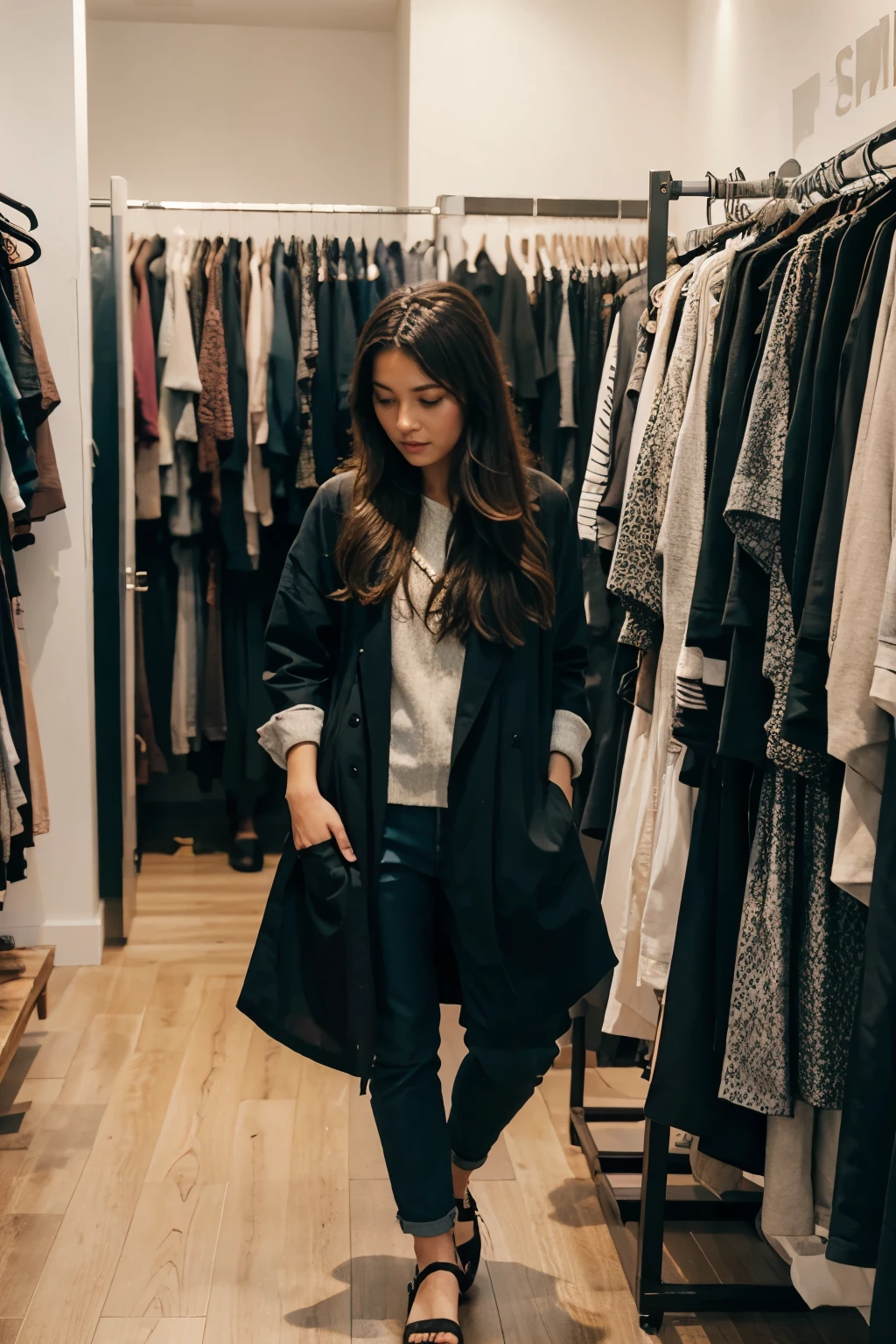 Fashion and cloth store