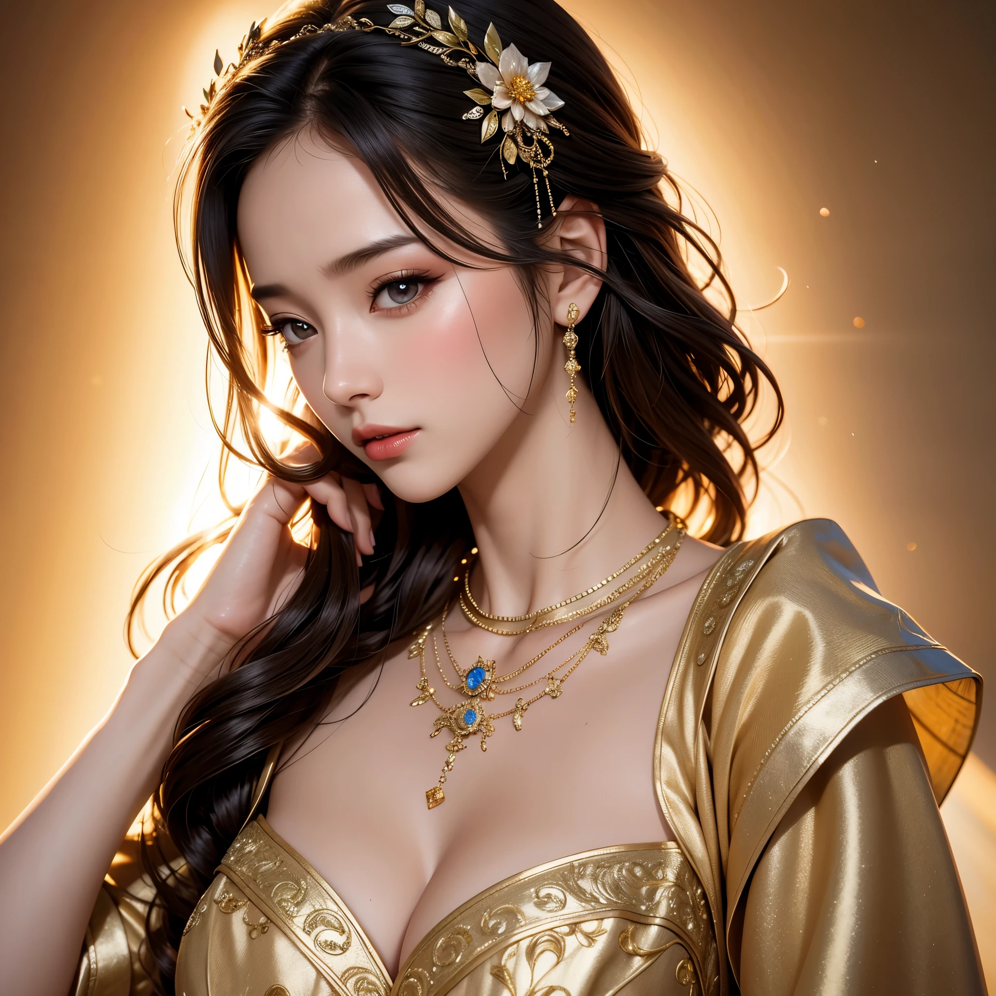 best quality, masterpiece, highres, 1girl,china wedding dress,hair ornament,necklace, jewelry,Beautiful face,upon_body, tyndall effect,photorealistic, dark studio, rim lighting, two tone lighting,(high detailed skin:1.2), 8k uhd, dslr, soft lighting, high quality, volumetric lighting, candid, Photograph, high resolution, 4k, 8k, Bokeh

